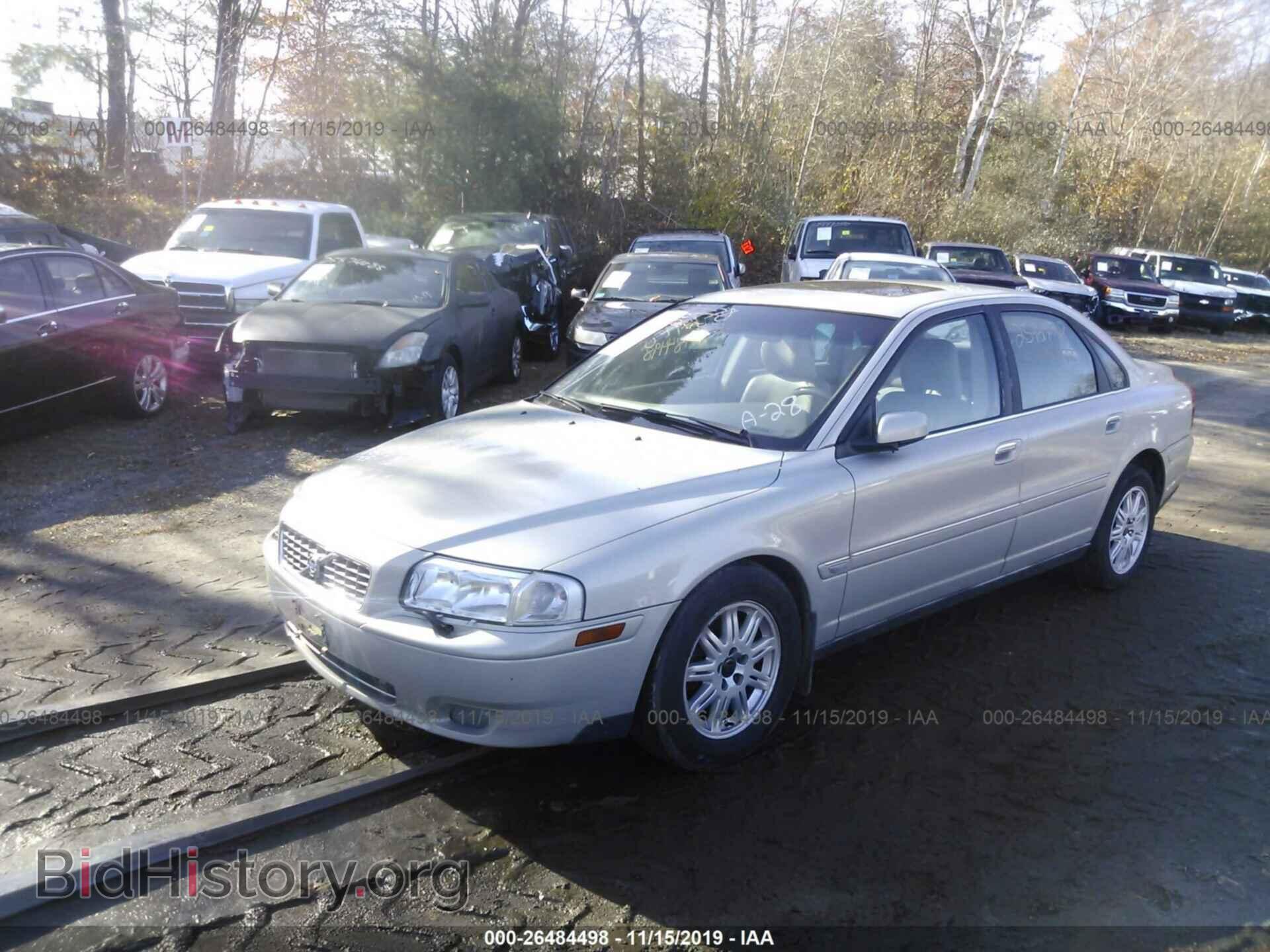2004 VOLVO S80 - VIN: YV1TS59H341378644 - Фото 2