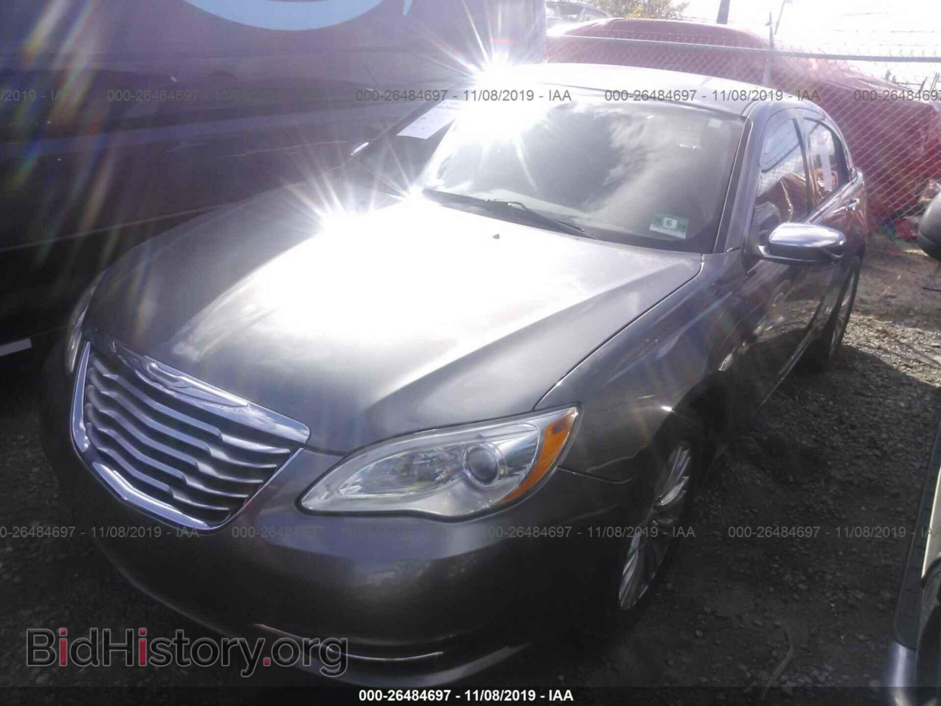 2012 CHRYSLER 200 - VIN: 1C3CCBCB4CN249264 - Фото 2