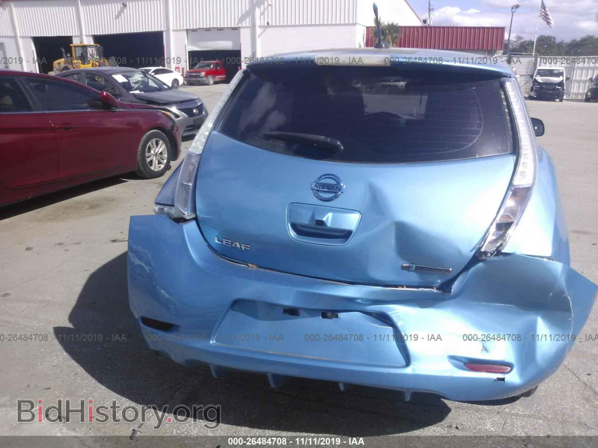 2012 NISSAN LEAF - VIN: JN1AZ0CP6CT017779 - Фото 6