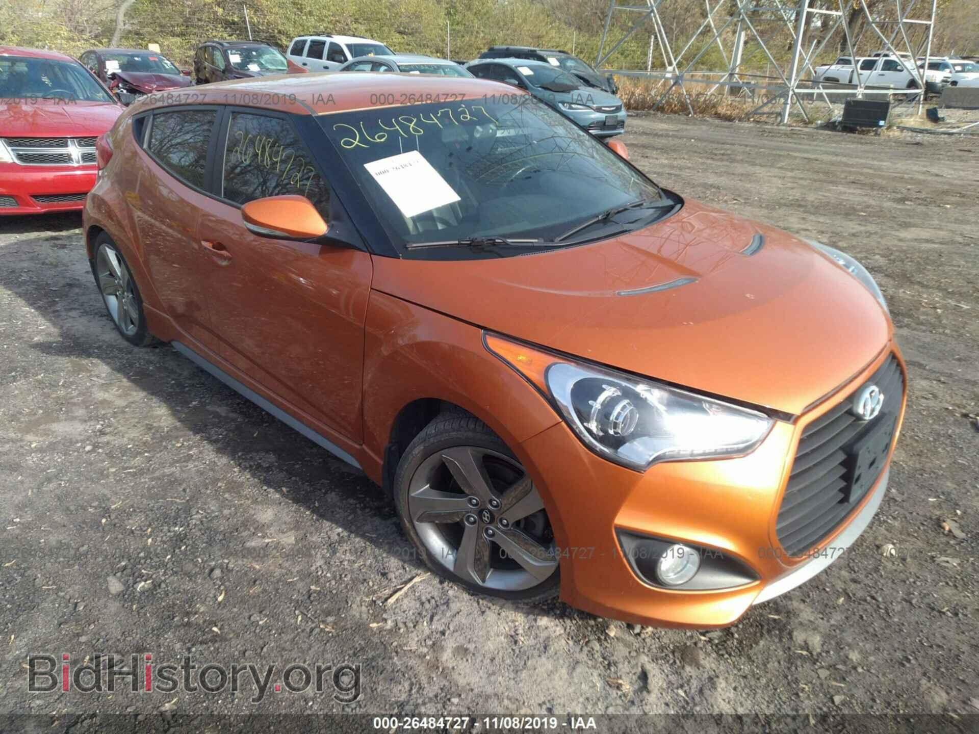 Photo KMHTC6AE8DU175317 - HYUNDAI VELOSTER 2013