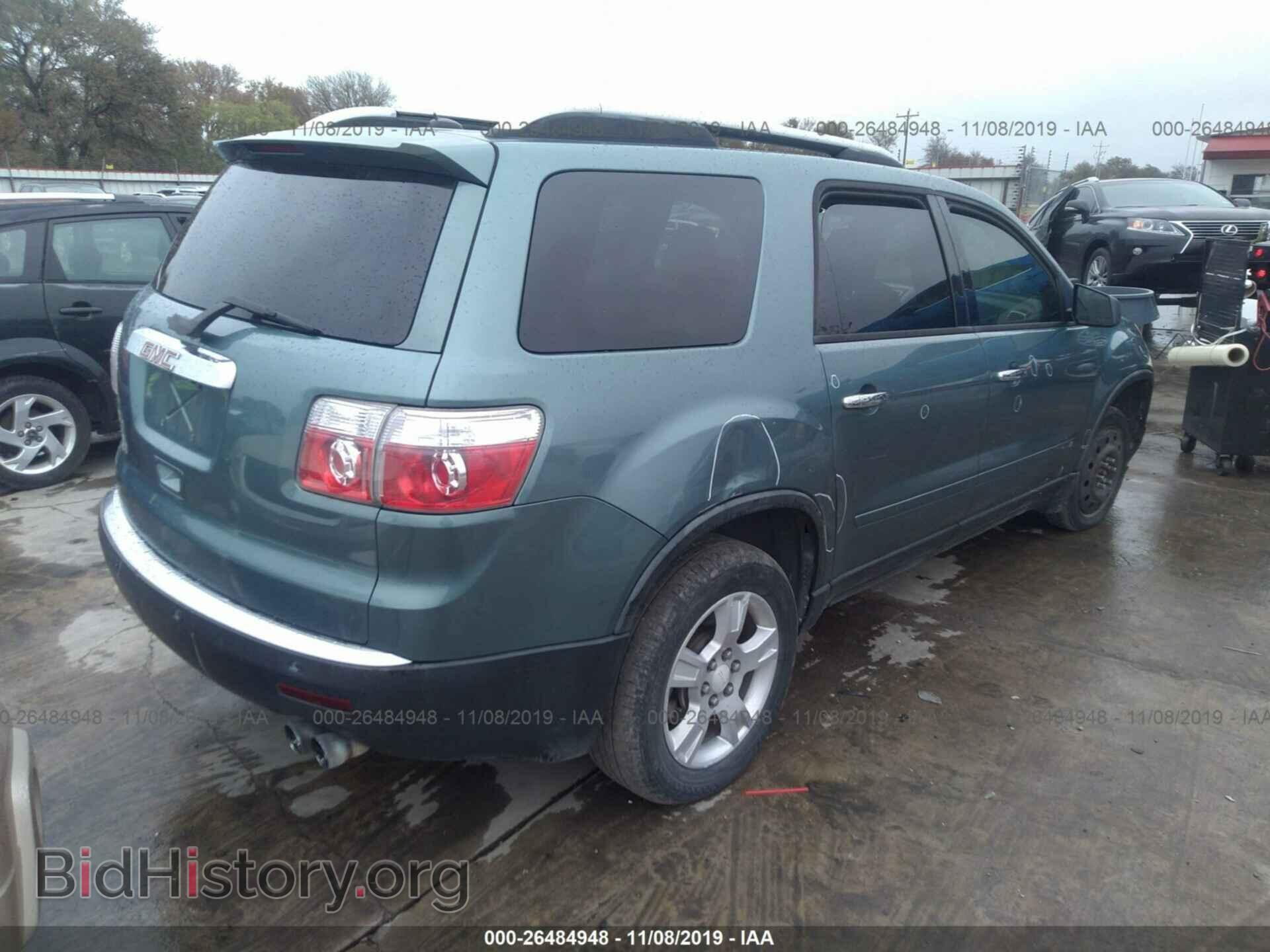 2009 GMC ACADIA - VIN: 1GKER13D29J174812 - Фото 4