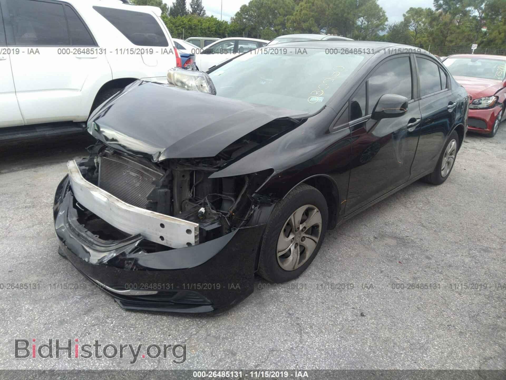2013 HONDA CIVIC - VIN: 19XFB2F59DE030050 - Фото 2