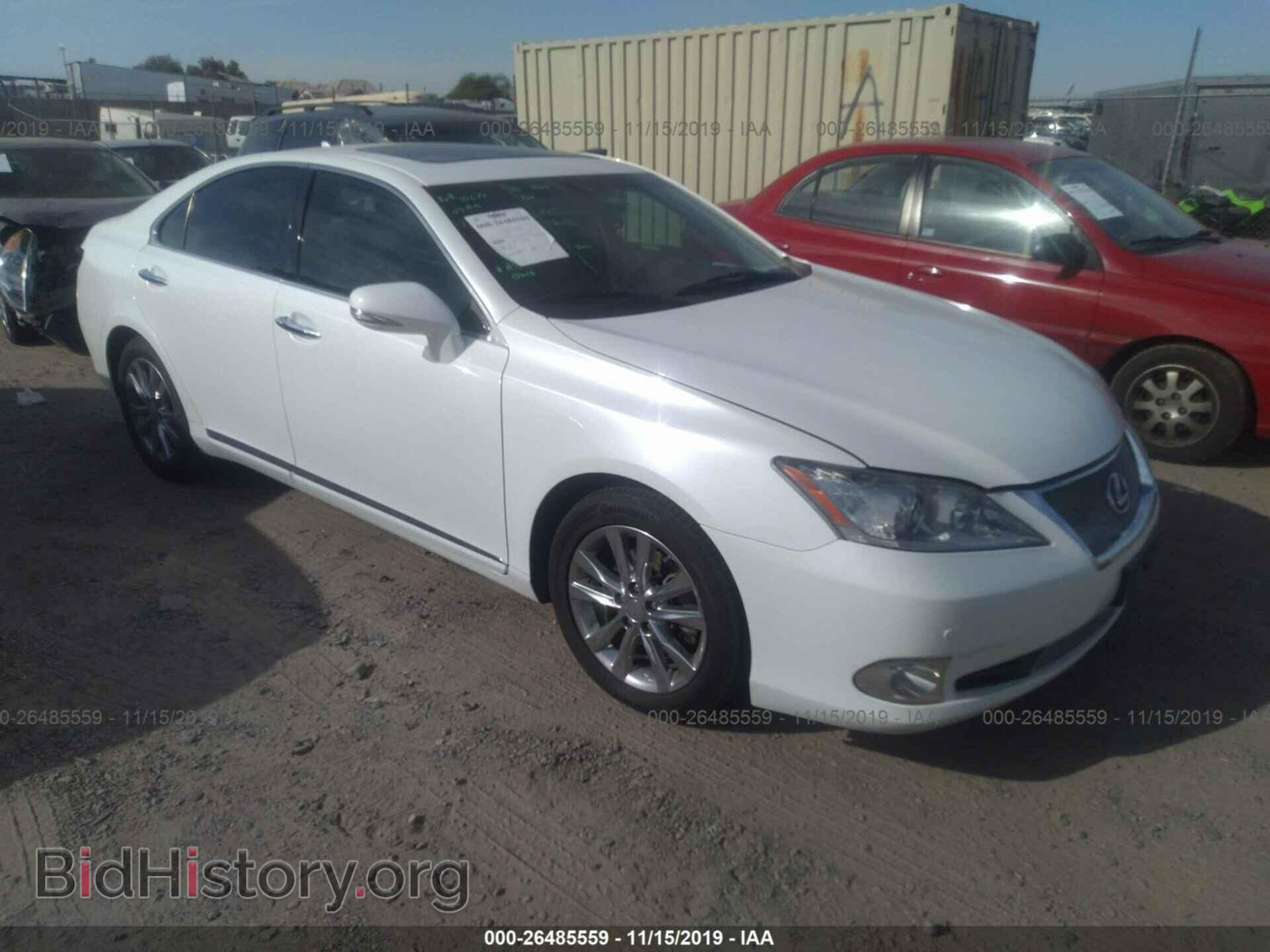 Photo JTHBK1EG2B2431332 - LEXUS ES 2011