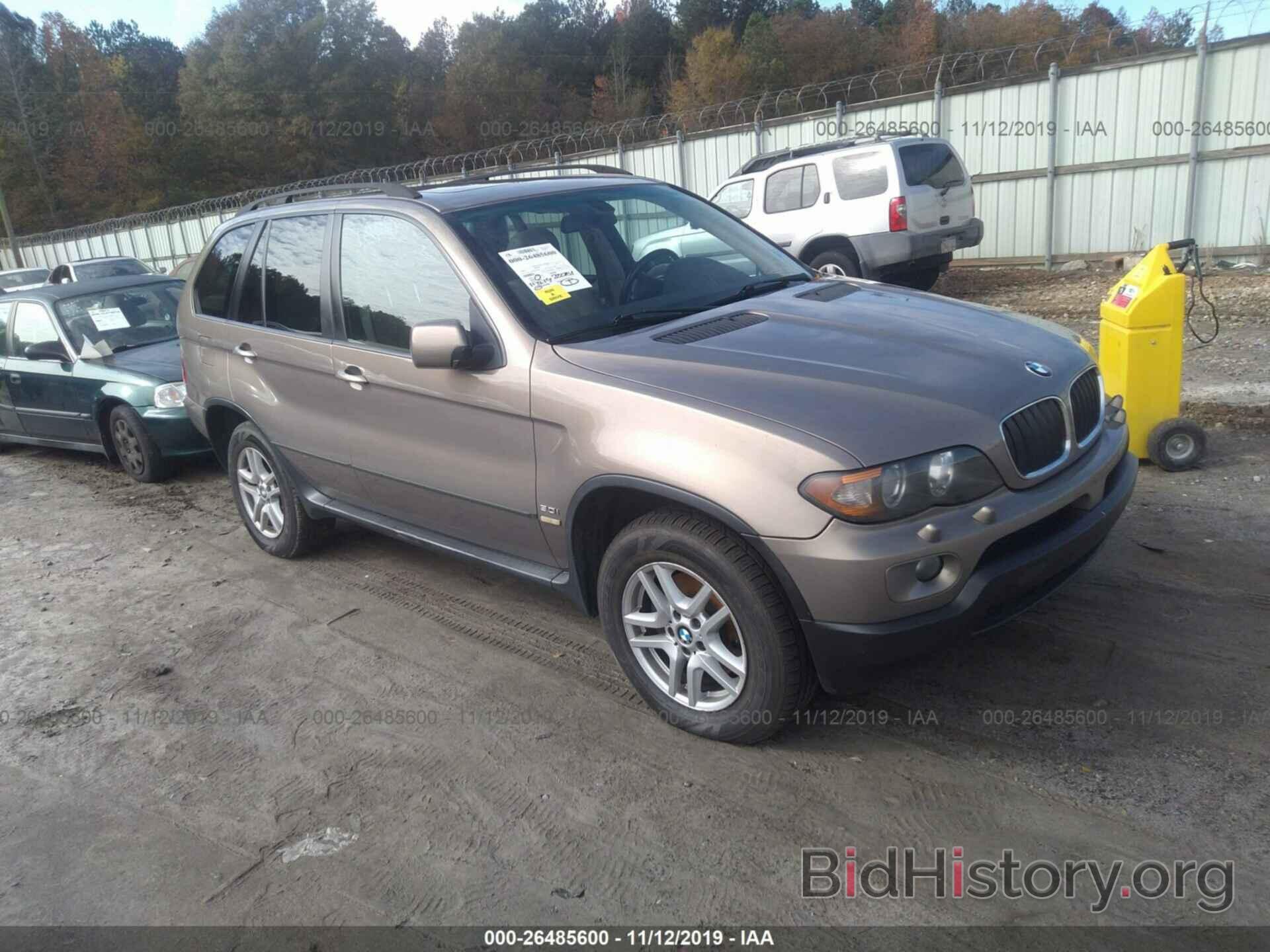 Photo 5UXFA13546LY29597 - BMW X5 2006