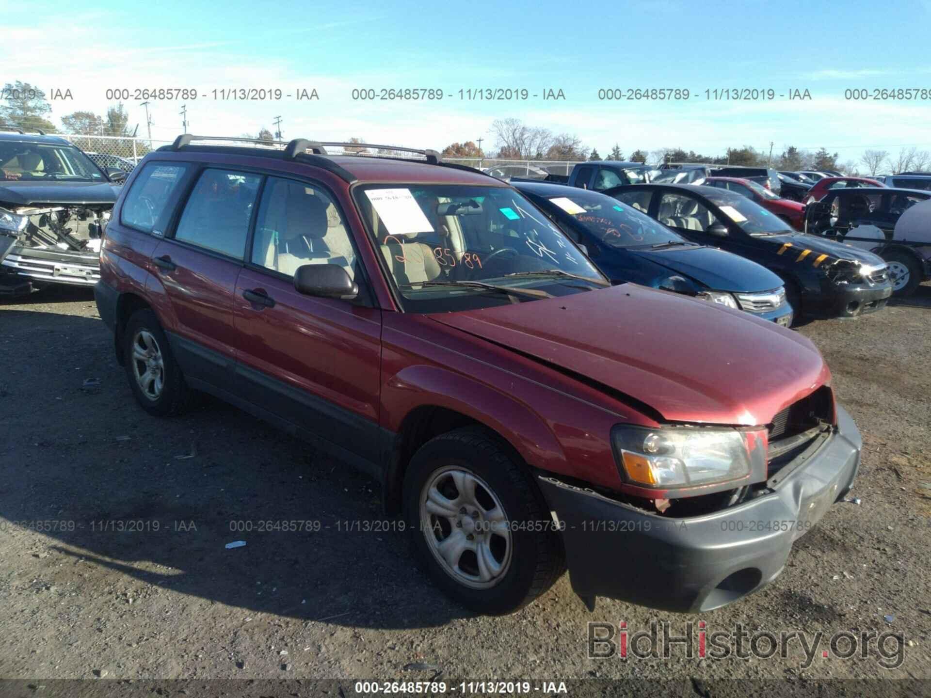 Photo JF1SG636X3H731442 - SUBARU FORESTER 2003
