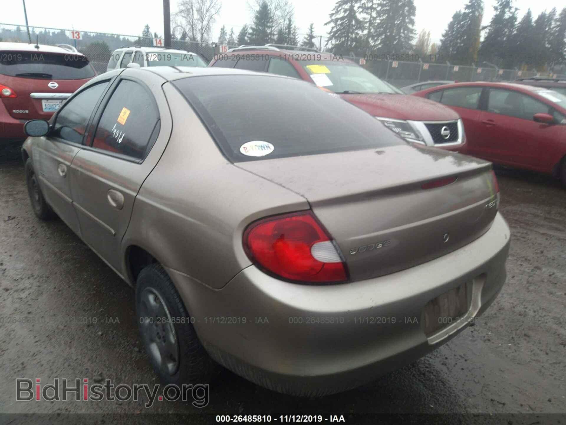 2000 DODGE NEON - VIN: 1B3ES46C5YD738097 - Photo 3