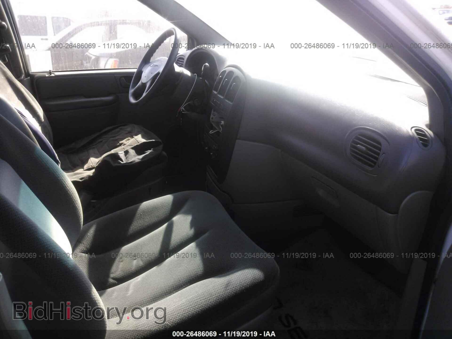 2002 CHRYSLER VOYAGER - VIN: 1C4GJ25B22B659478 - Фото 5