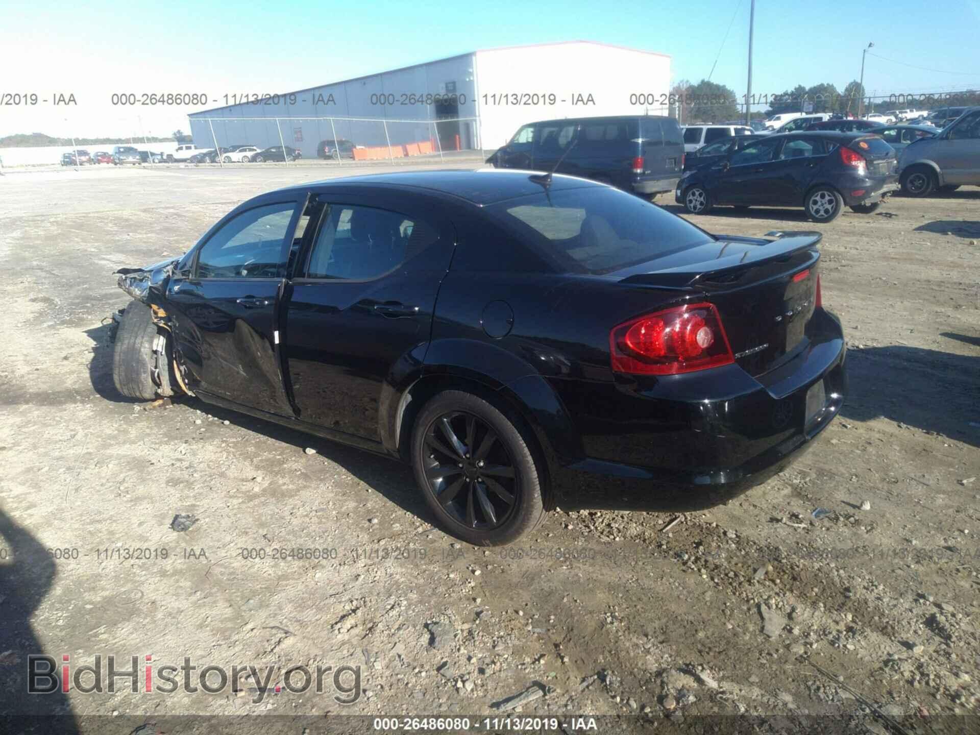 2013 DODGE AVENGER - VIN: 1C3CDZAG7DN747643 - Фото 3