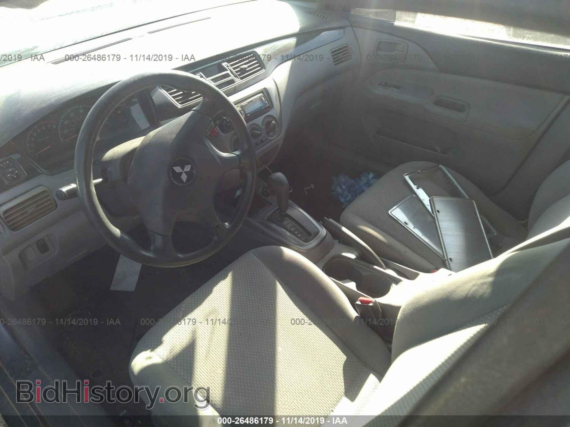 2006 MITSUBISHI LANCER - VIN: JA3AJ26E96U006220 - Фото 5