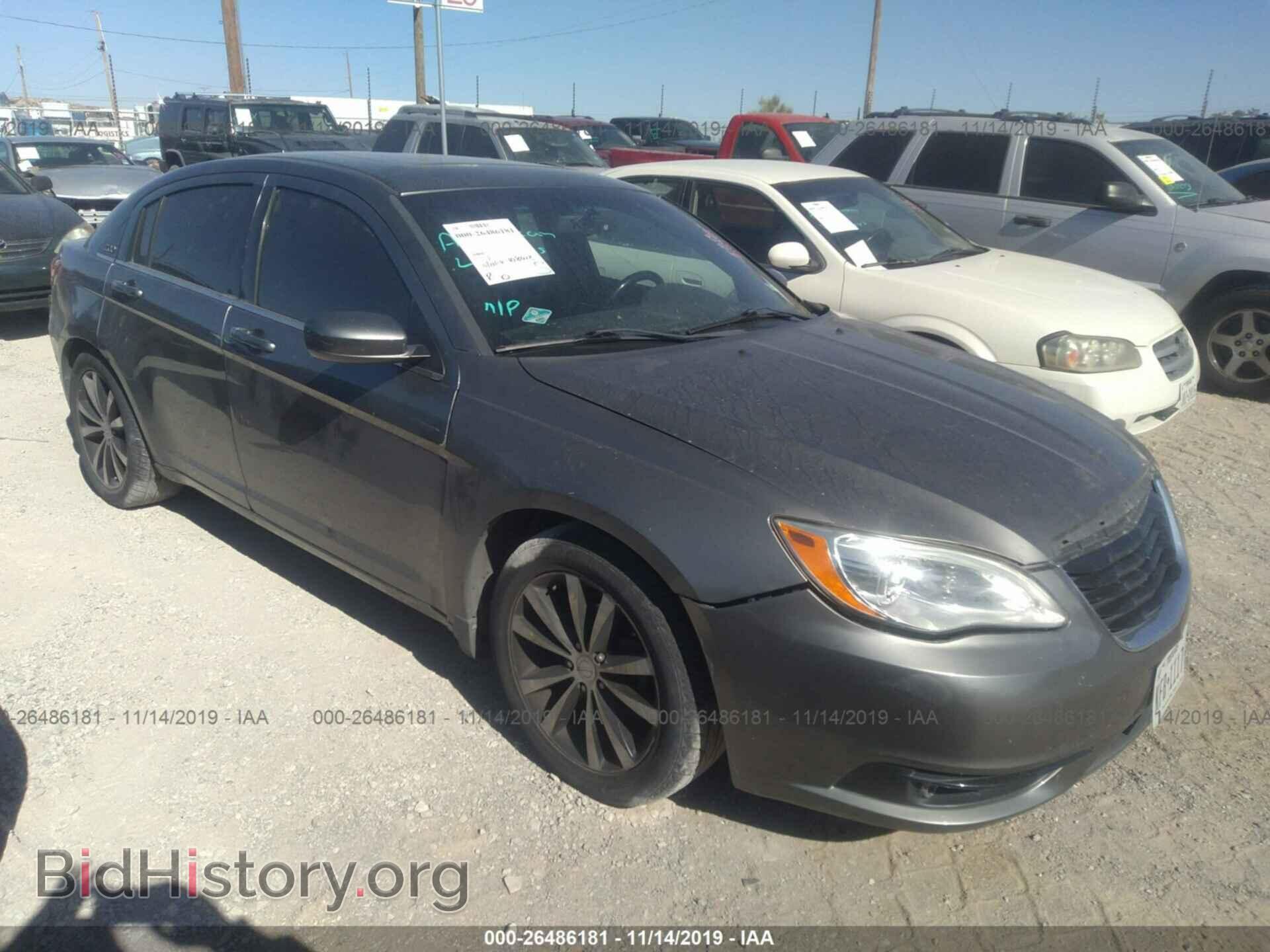 Фотография 1C3CCBBG3DN718102 - CHRYSLER 200 2013
