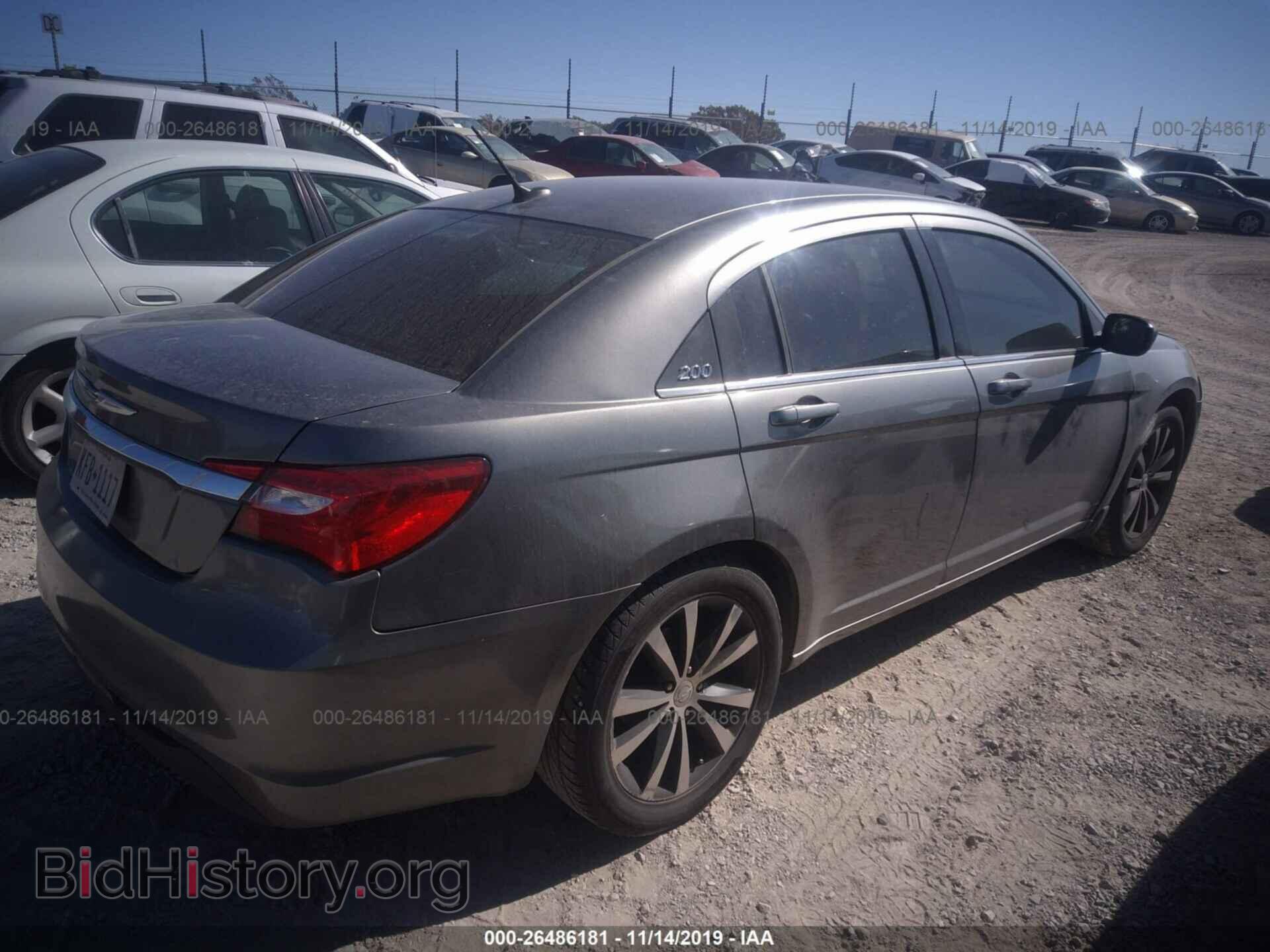 2013 CHRYSLER 200 - VIN: 1C3CCBBG3DN718102 - Фото 4