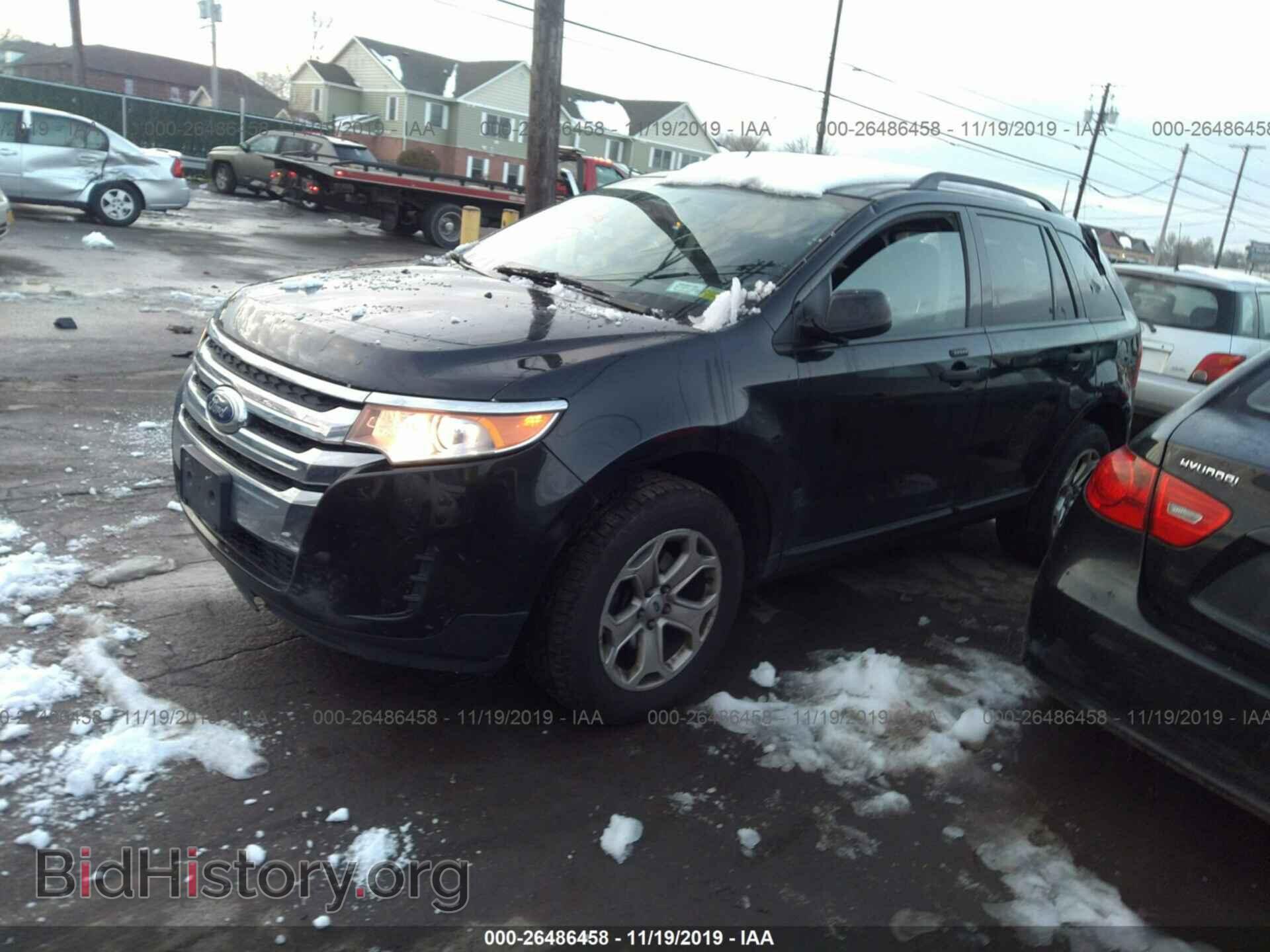 2014 FORD EDGE - VIN: 2FMDK4GCXEBA33091 - Фото 2
