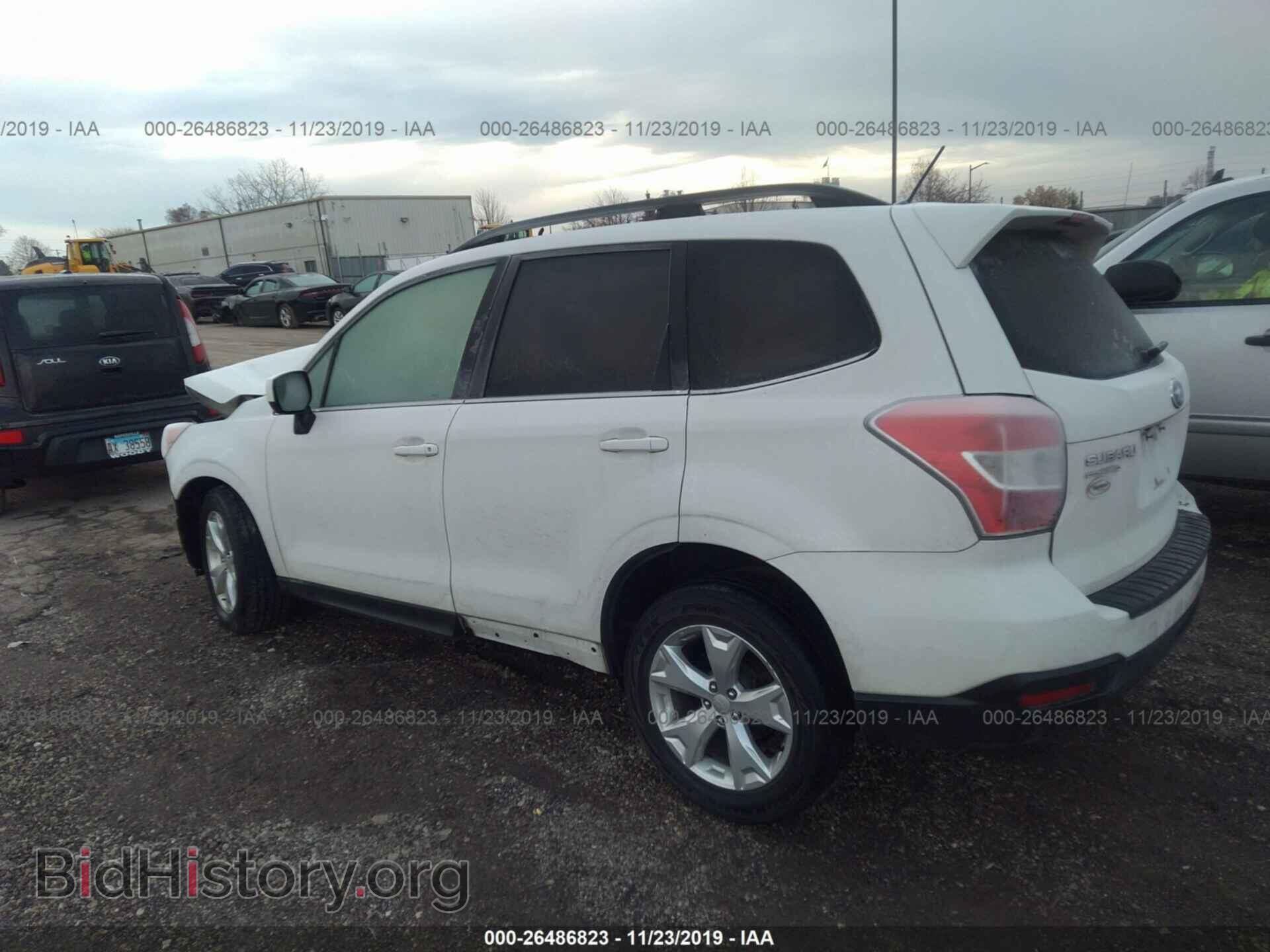 2015 SUBARU FORESTER - VIN: JF2SJAHC2FH487823 - Фото 3