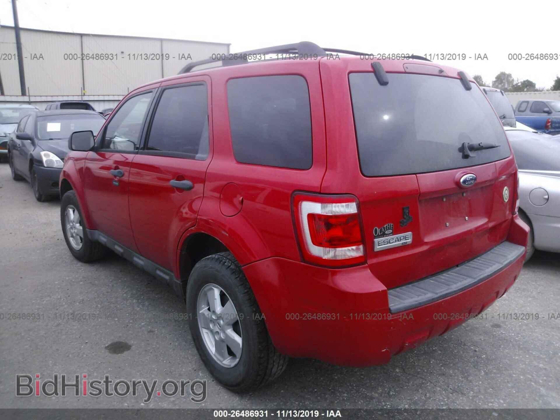 2009 FORD ESCAPE - VIN: 1FMCU03739KA25689 - Photo 3