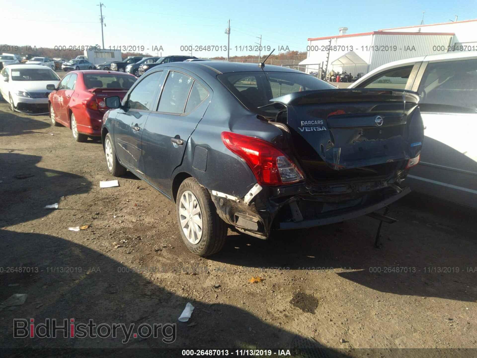 2016 Nissan Versa - VIN: 3N1CN7AP9GL842385 - Фото 3