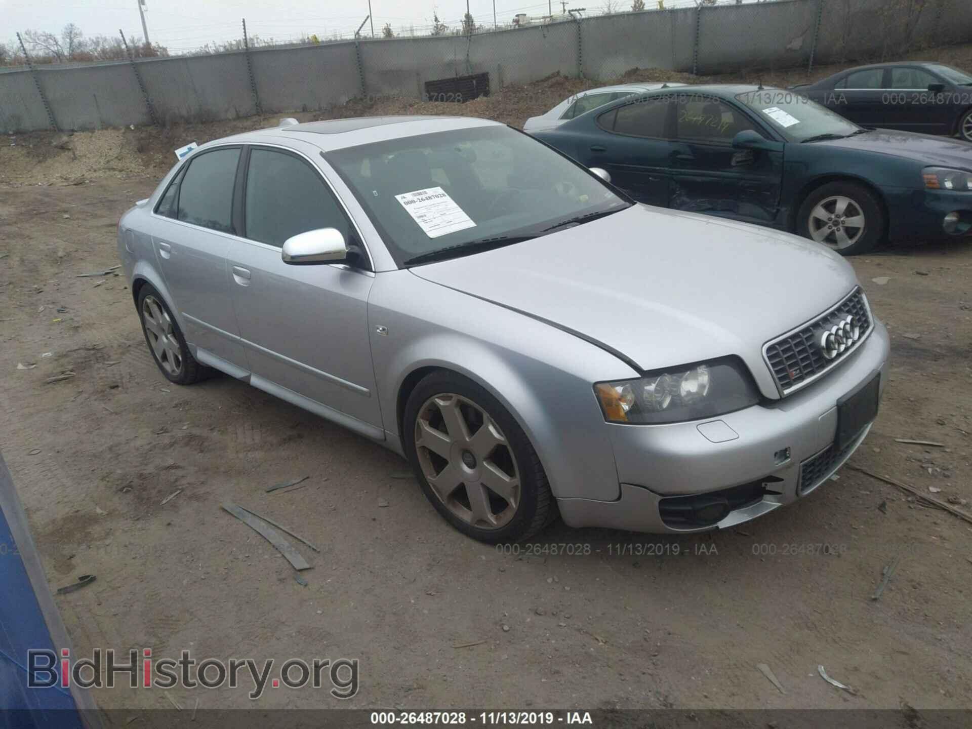 Photo WAUPL68E54A094897 - AUDI S4 2004