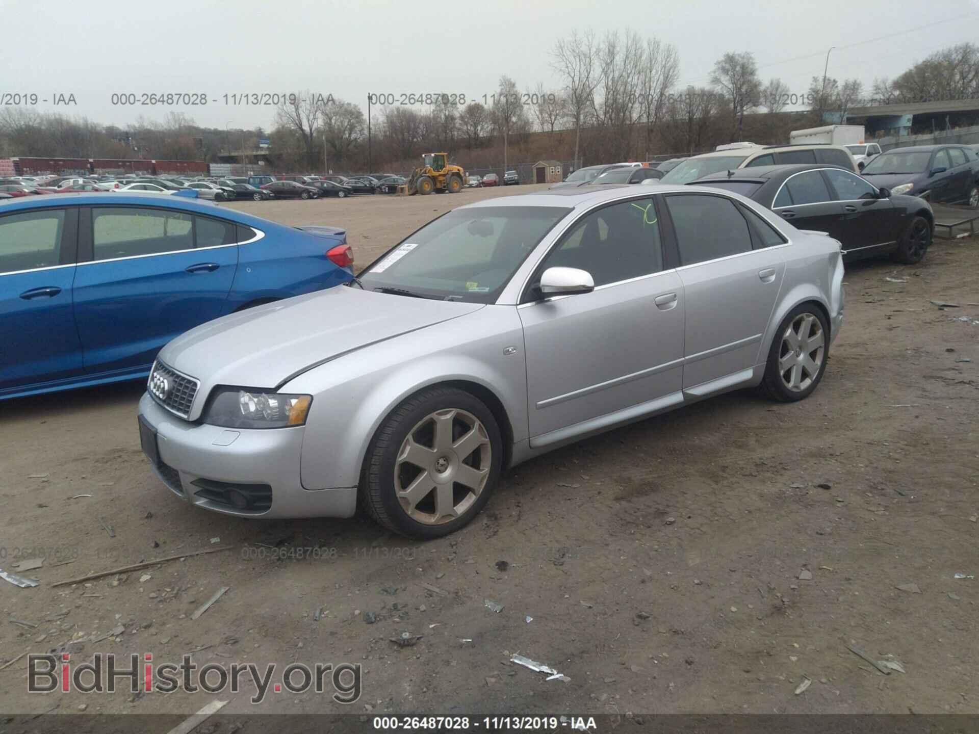 2004 AUDI S4 - VIN: WAUPL68E54A094897 - Фото 2