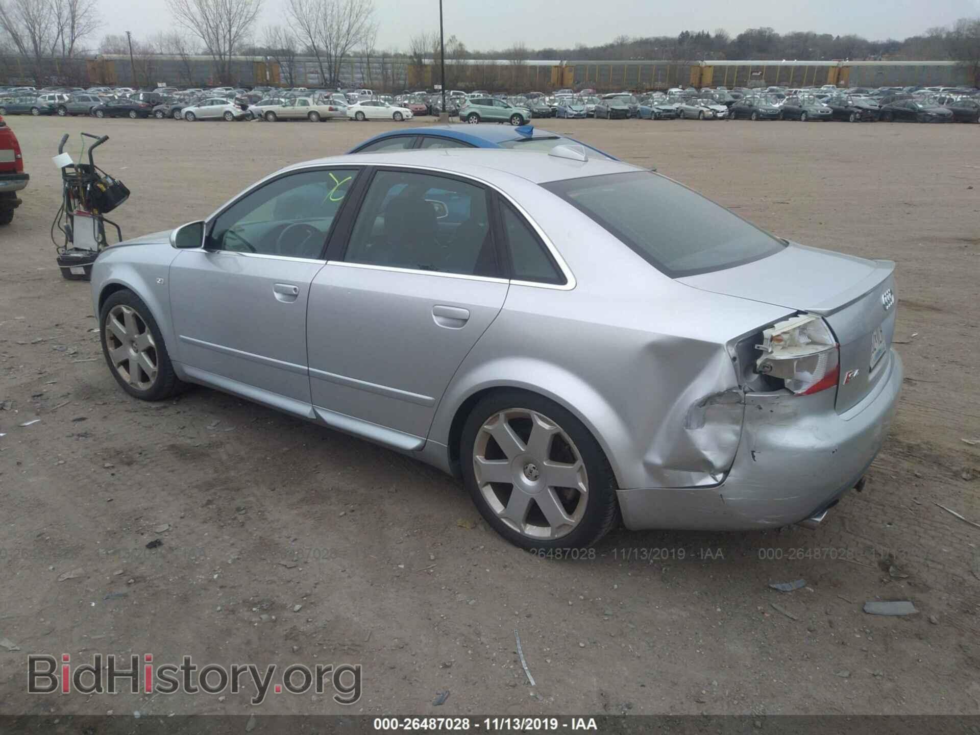 2004 AUDI S4 - VIN: WAUPL68E54A094897 - Фото 3