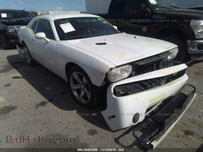 2011 Dodge CHALLENGER, белый — VIN 2B3CJ4DG2BH602679, IAAI