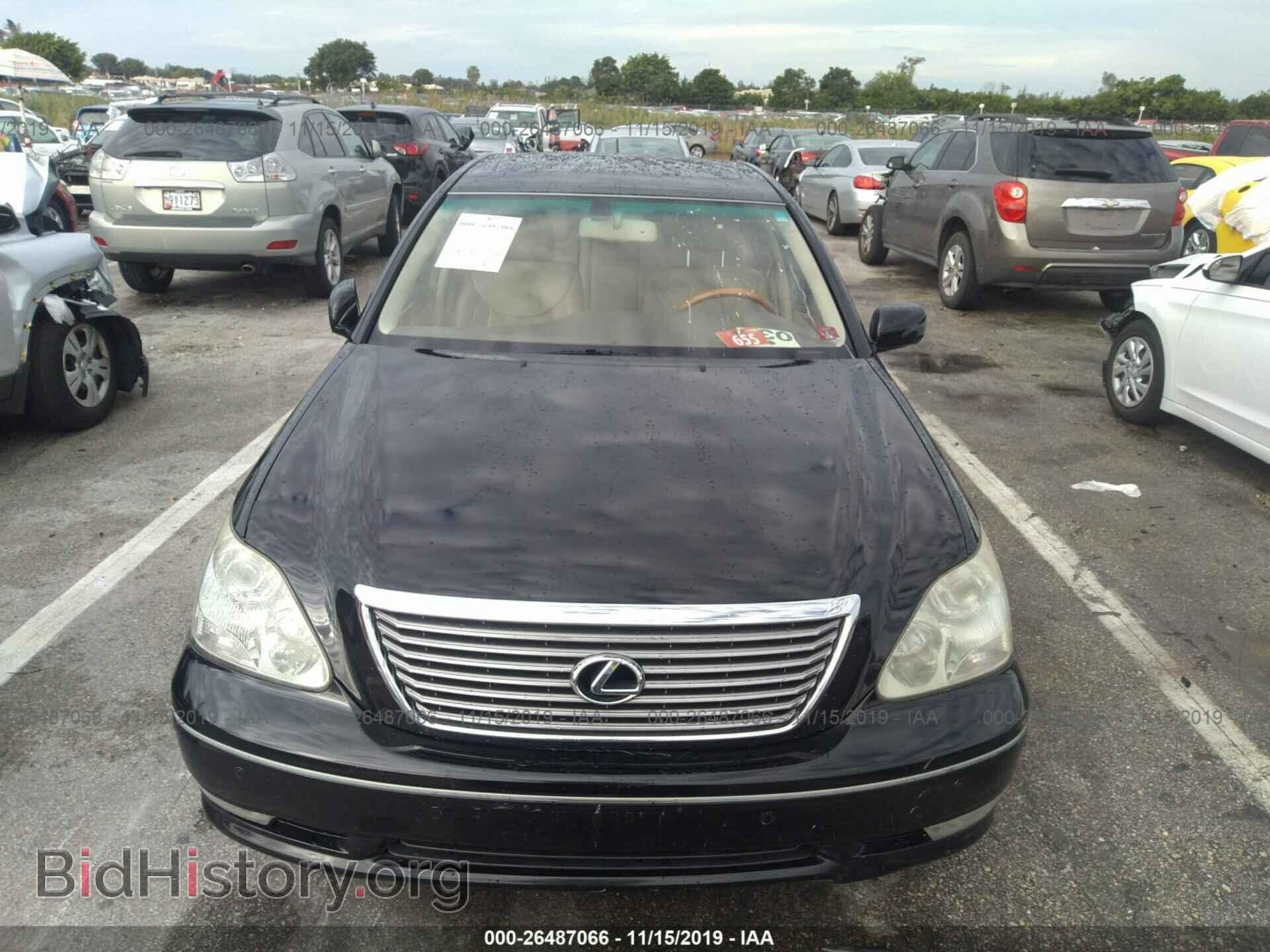 2004 LEXUS LS - VIN: JTHBN36FX40158423 - Фото 6