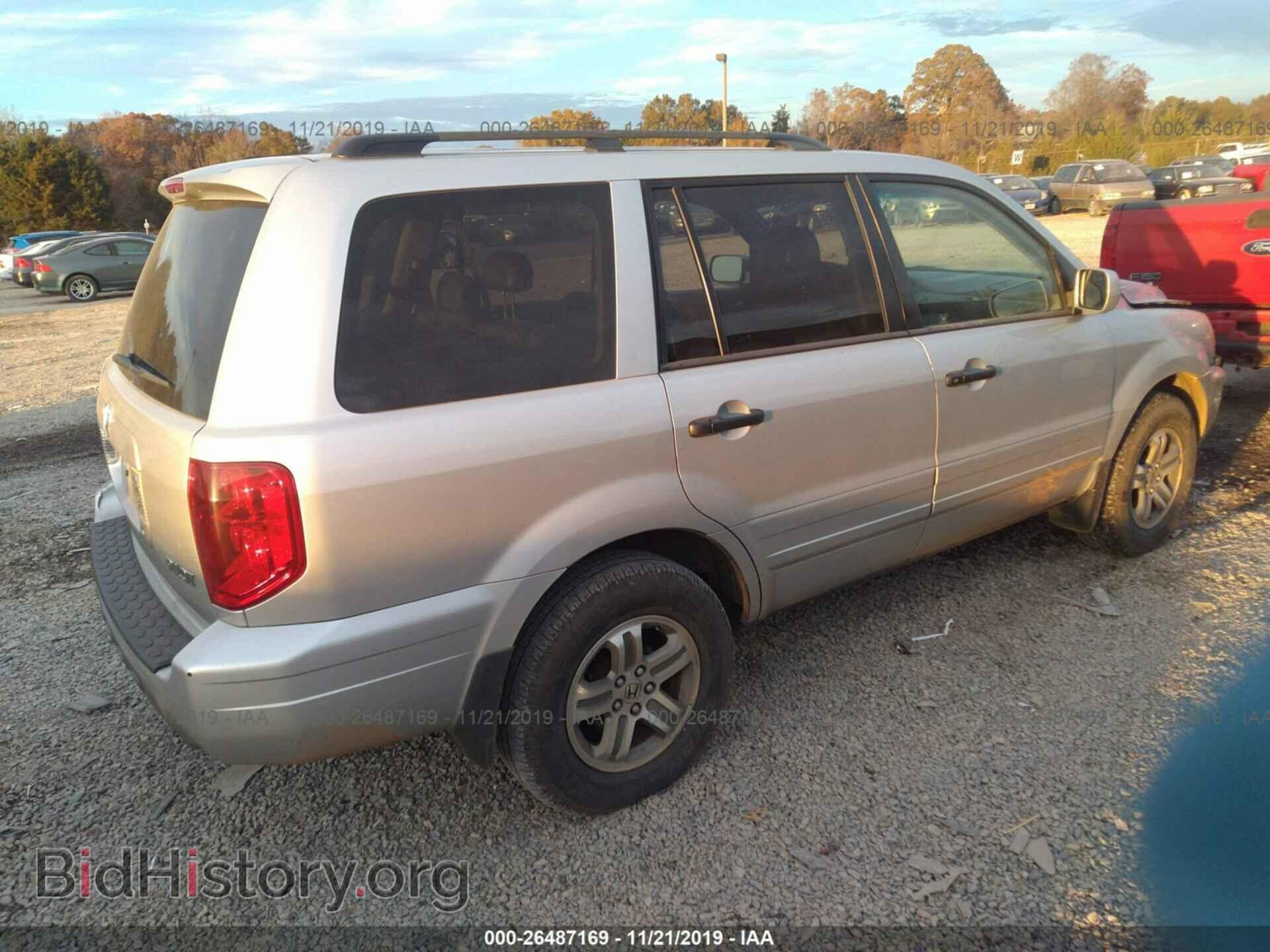 2005 HONDA PILOT - VIN: 5FNYF18625B034417 - Фото 4