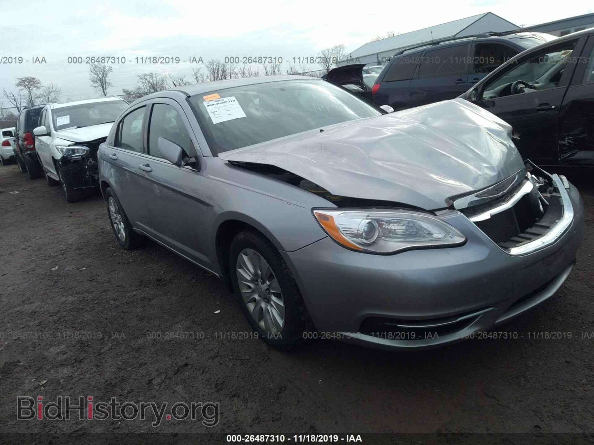 Фотография 1C3CCBAB3DN603733 - CHRYSLER 200 2013