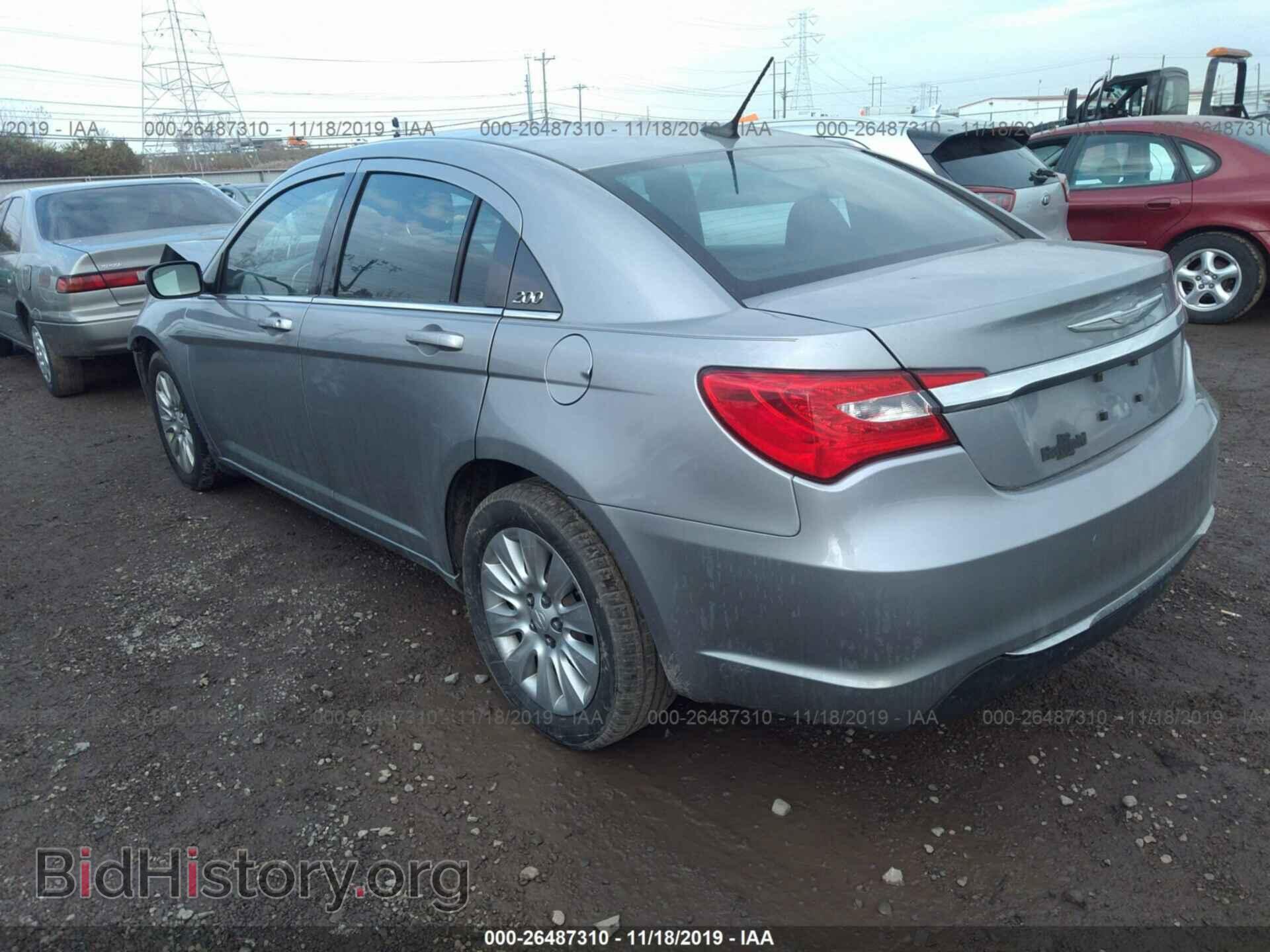 2013 CHRYSLER 200 - VIN: 1C3CCBAB3DN603733 - Фото 3