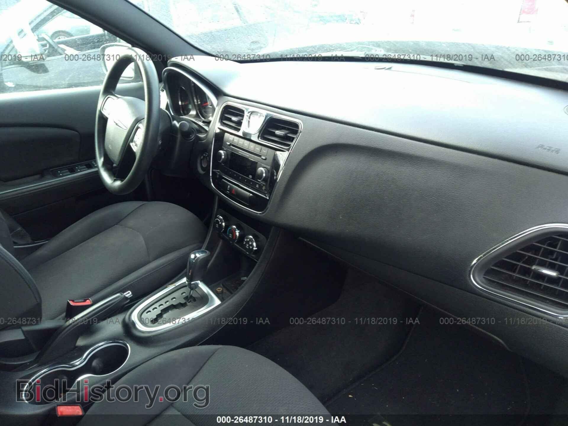 2013 CHRYSLER 200 - VIN: 1C3CCBAB3DN603733 - Фото 5