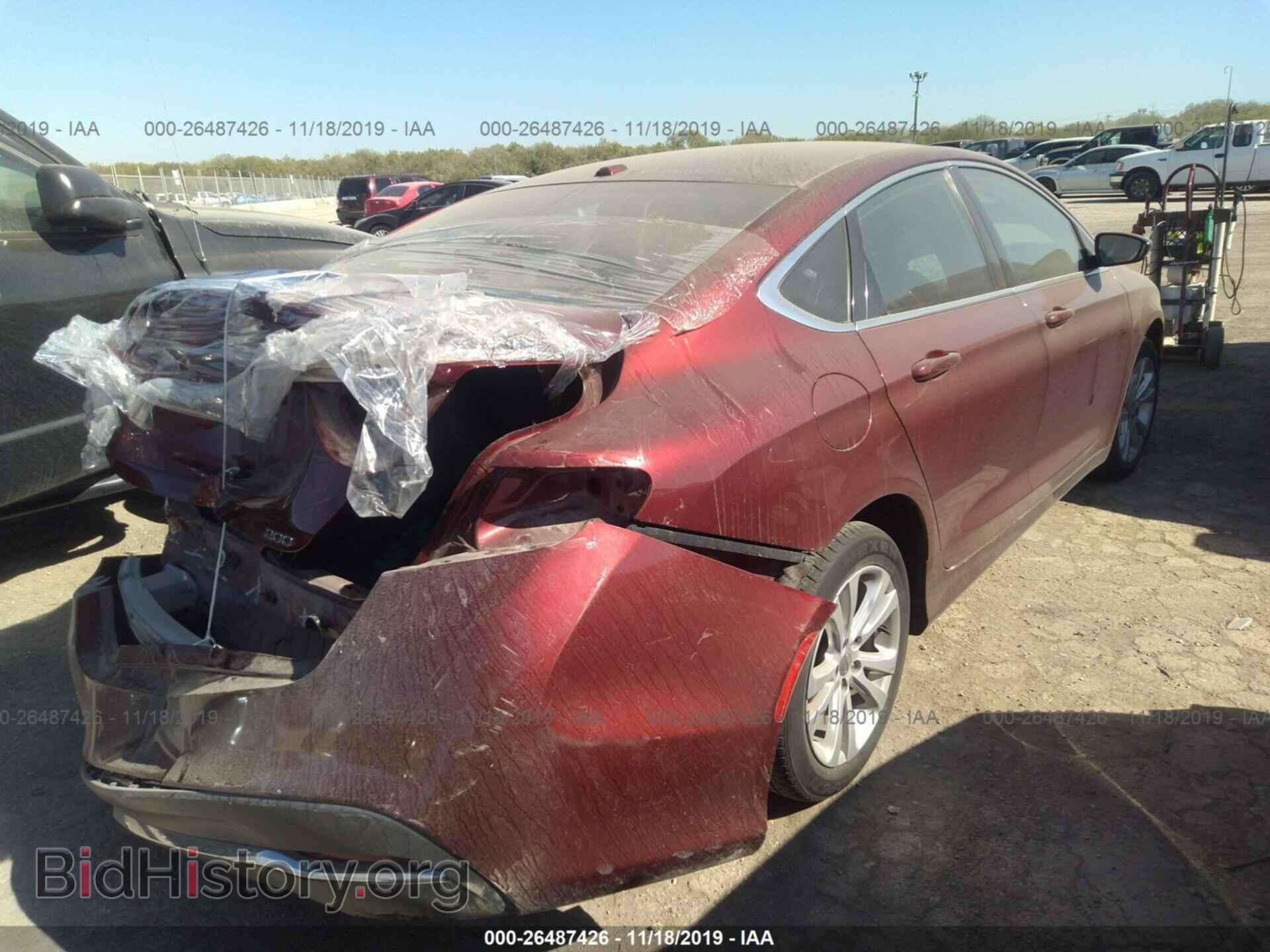 2015 CHRYSLER 200 - VIN: 1C3CCCAB3FN638491 - Фото 4