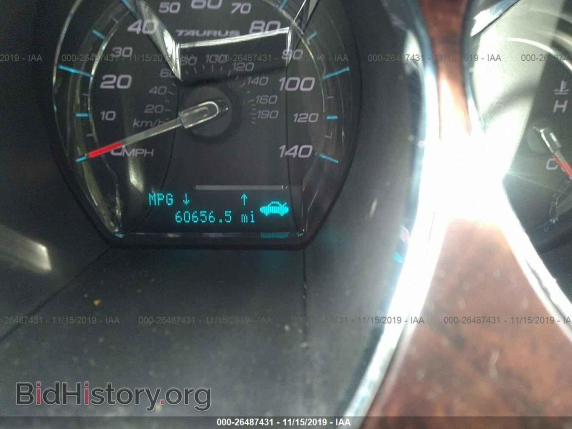 2012 FORD TAURUS - VIN: 1FAHP2FW6CG132865 - Фото 7