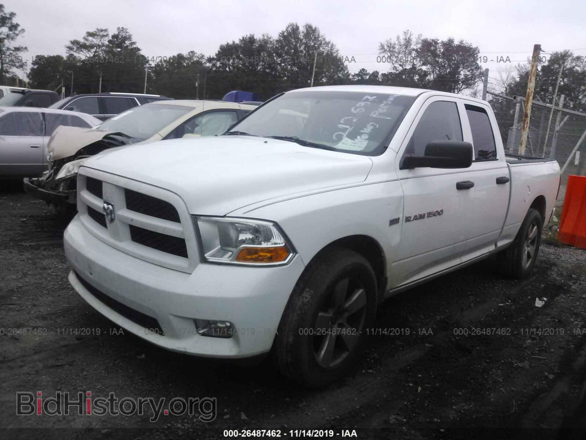 2012 DODGE RAM 1500 - VIN: 1C6RD6FT9CS212637 - Фото 2