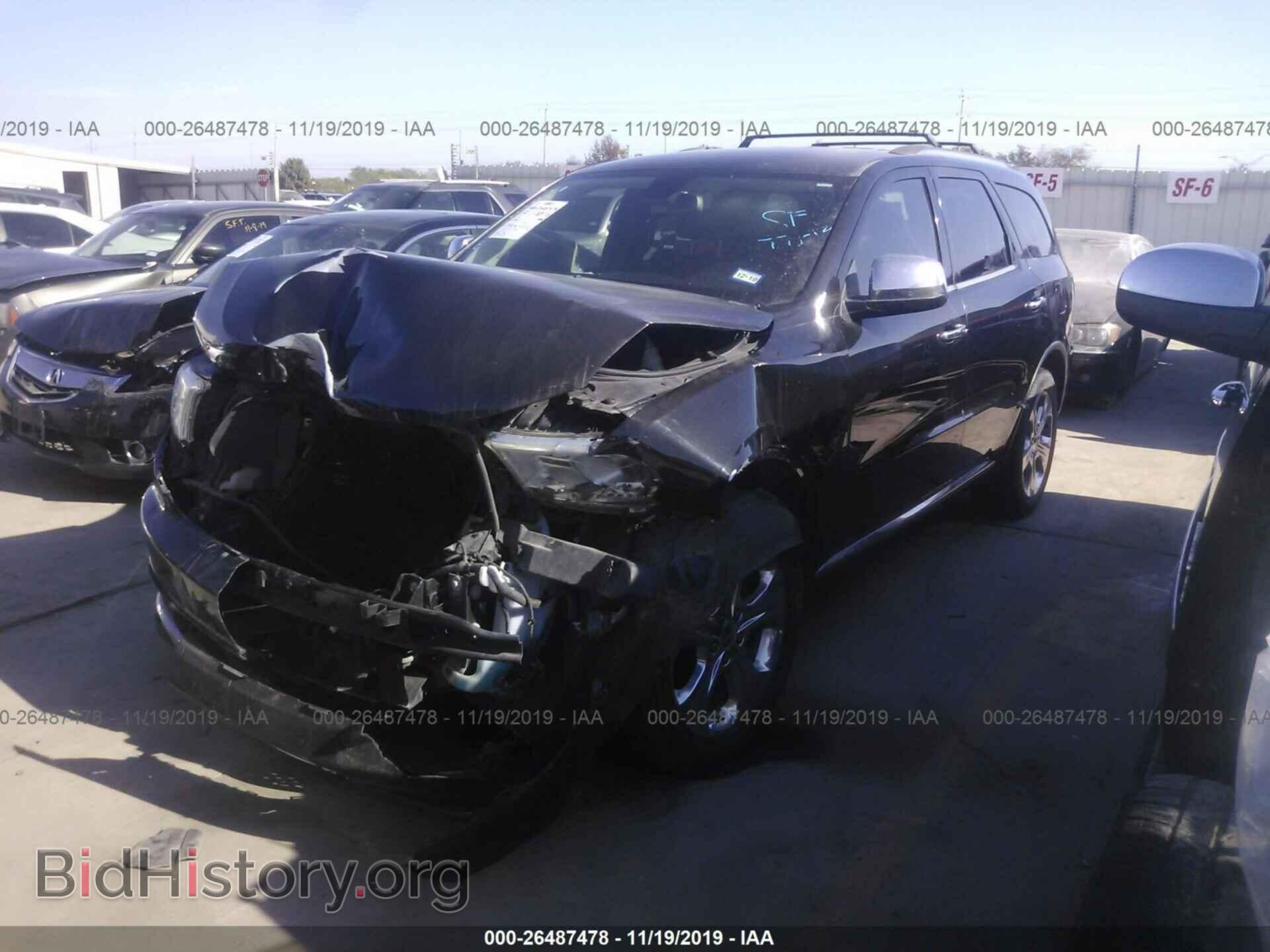 2014 Dodge Durango - VIN: 1C4RDHAGXEC513879 - Фото 2