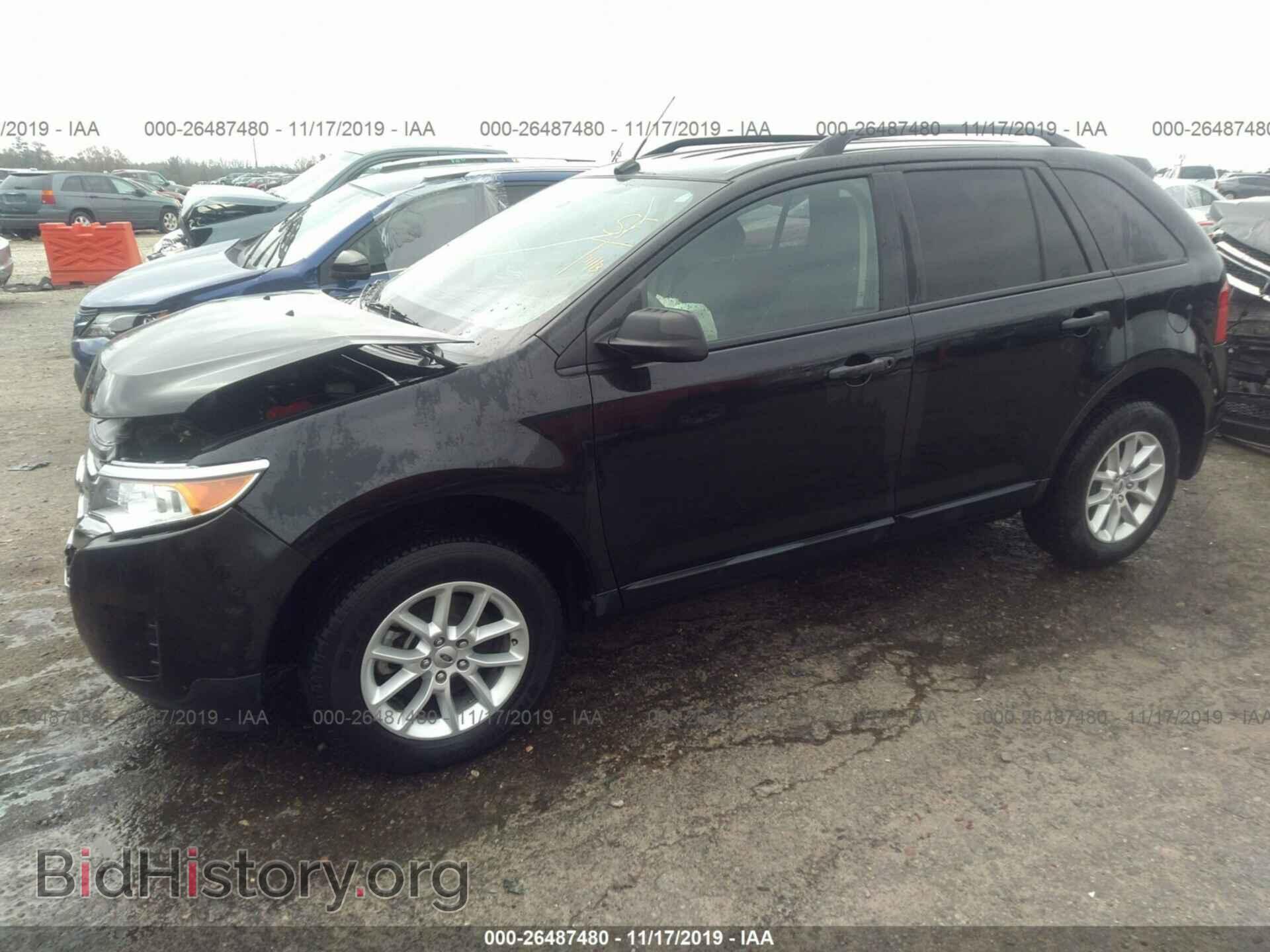 2014 FORD EDGE - VIN: 2FMDK3GC2EBB44566 - Фото 2