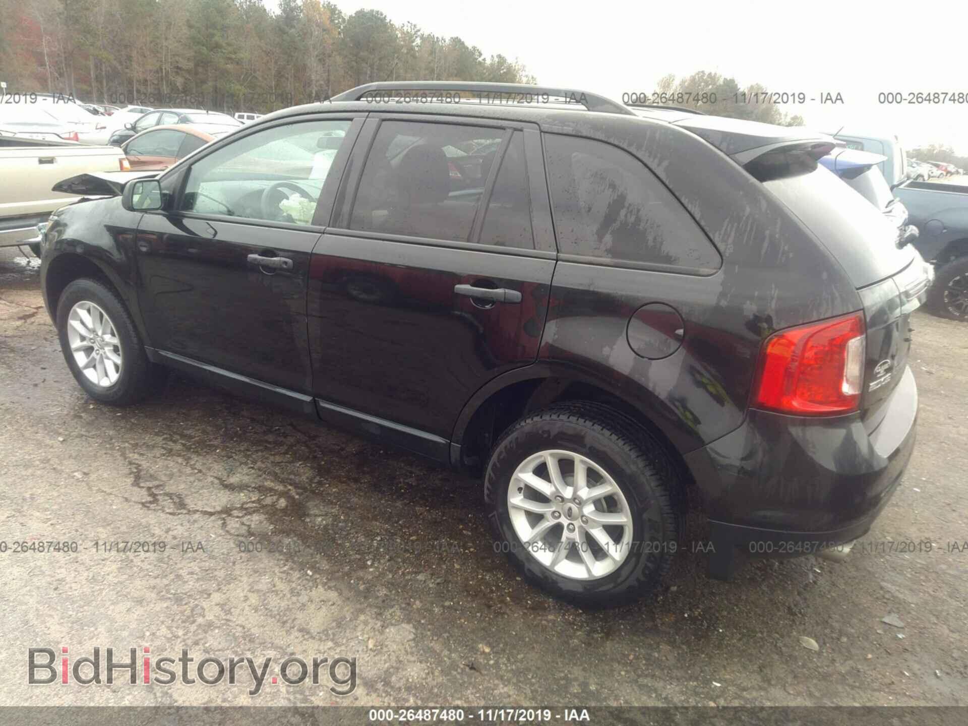 2014 FORD EDGE - VIN: 2FMDK3GC2EBB44566 - Фото 3