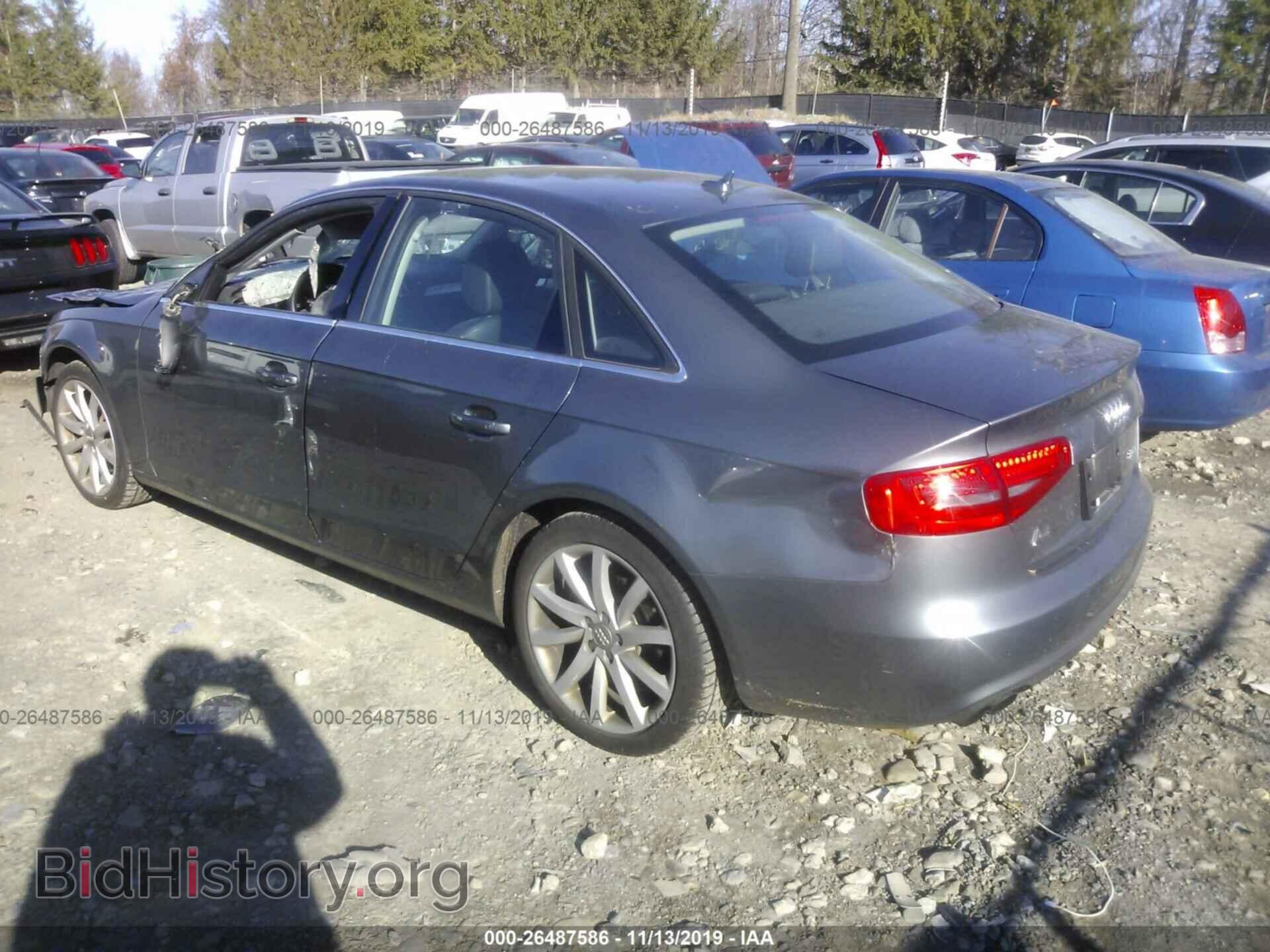 2013 AUDI A4 - VIN: WAUFFAFL3DN044970 - Фото 3