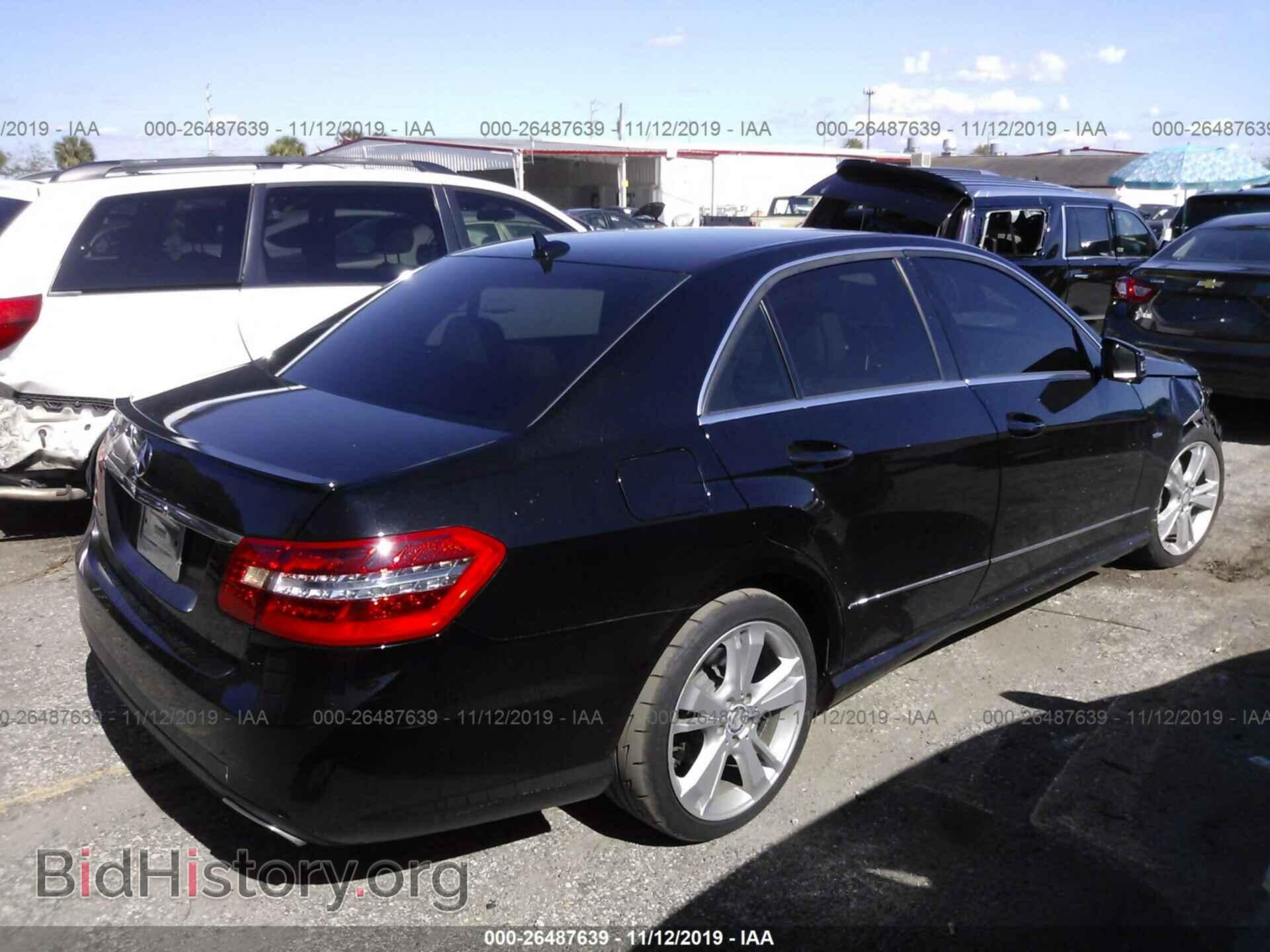 2012 MERCEDES-BENZ E - VIN: WDDHF5KB9CA611730 - Фото 4