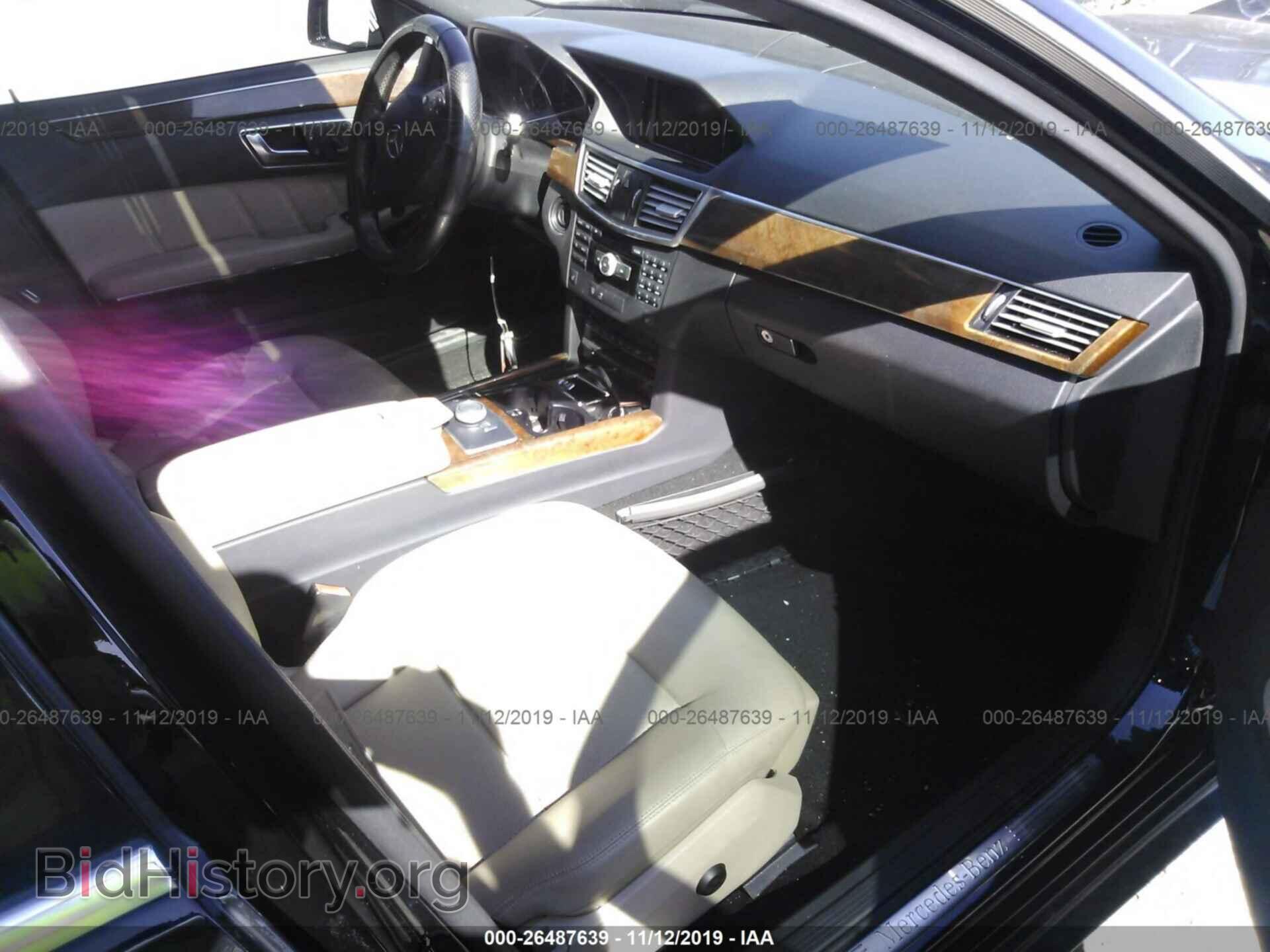 2012 MERCEDES-BENZ E - VIN: WDDHF5KB9CA611730 - Фото 5