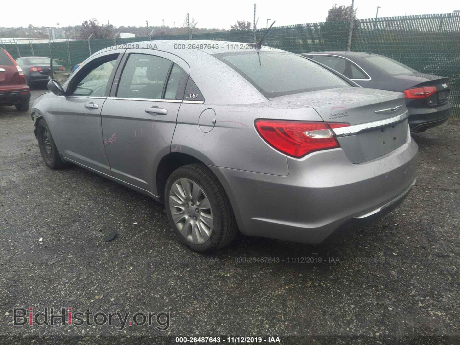 2013 CHRYSLER 200 - VIN: 1C3CCBAB0DN686697 - Фото 3