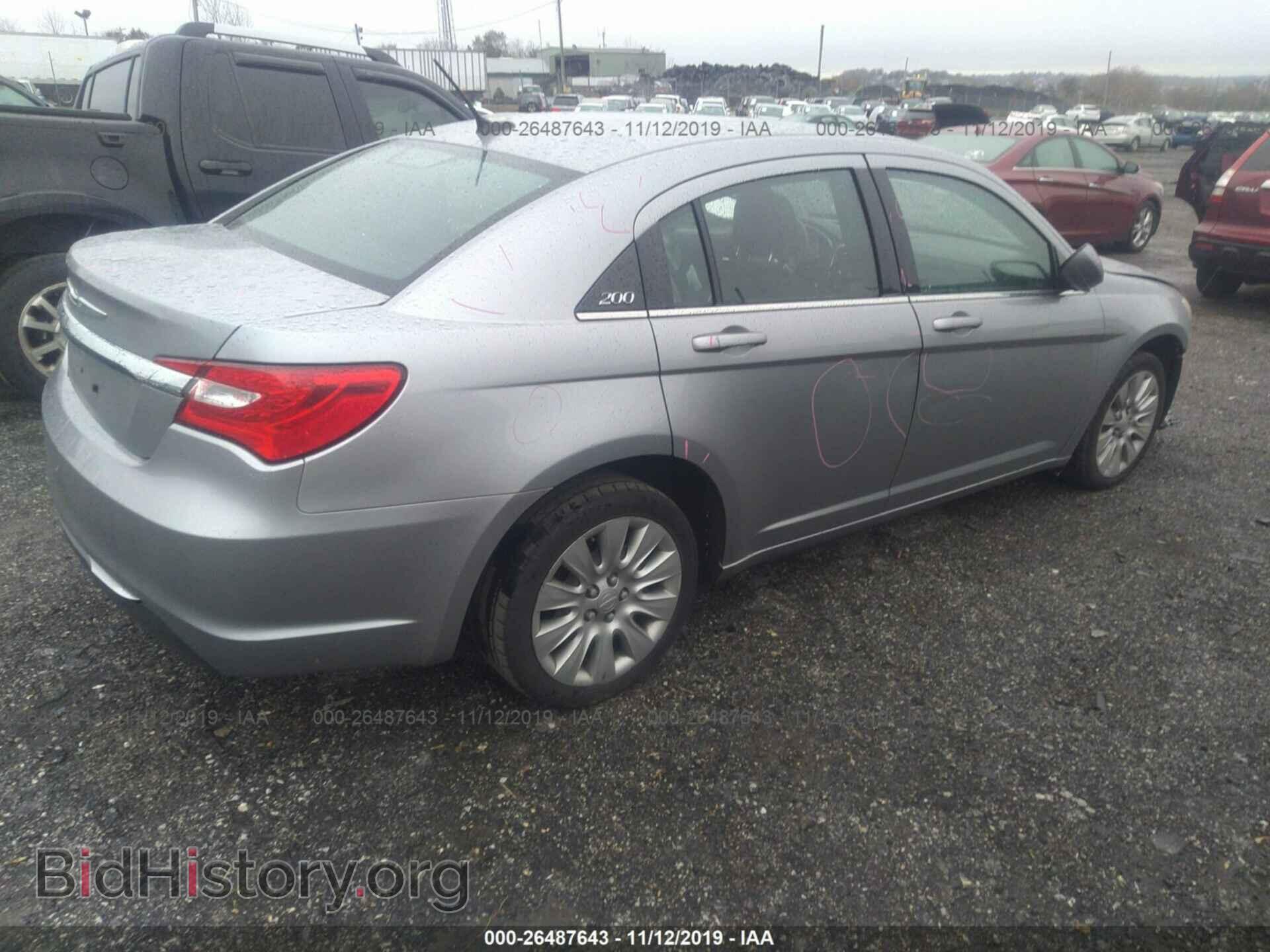 2013 CHRYSLER 200 - VIN: 1C3CCBAB0DN686697 - Фото 4
