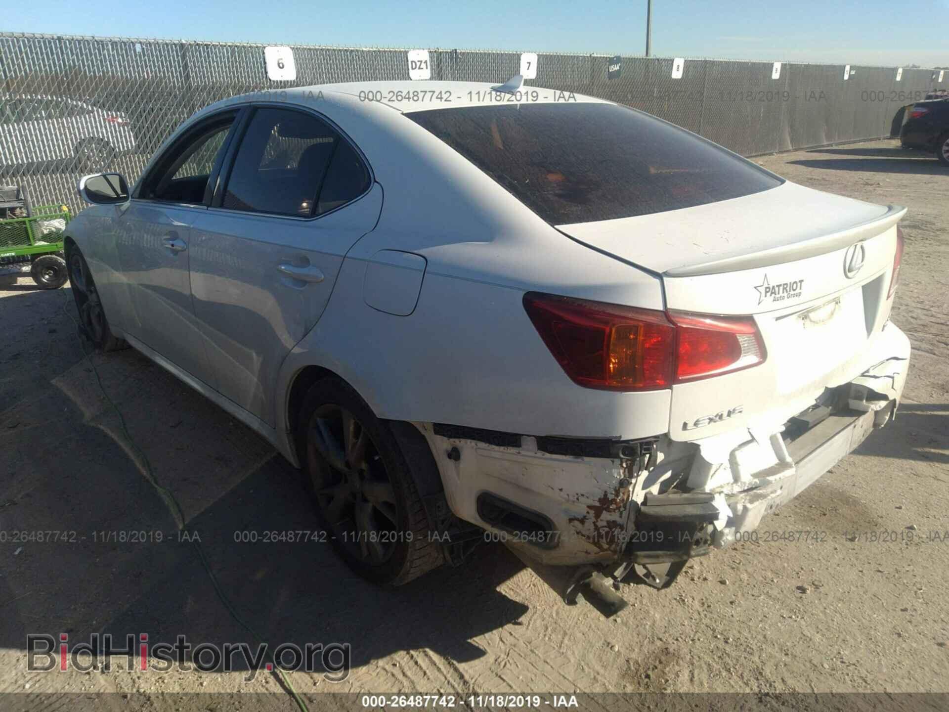 2009 LEXUS IS - VIN: JTHBK262292090839 - Фото 3