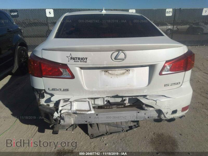 2009 Lexus IS (VIN JTHBK262292090839) — фото 6 из 11
