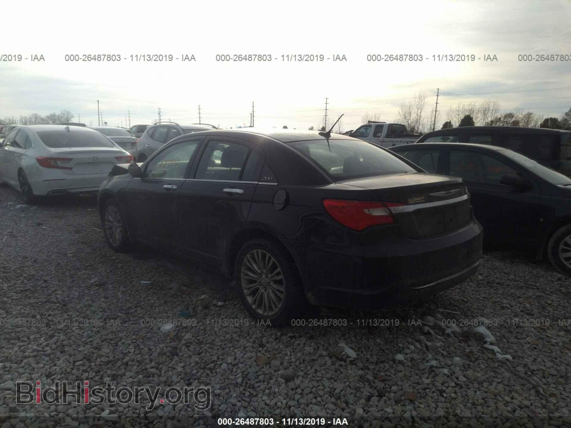 2012 CHRYSLER 200 - VIN: 1C3CCBCB5CN246373 - Фото 3