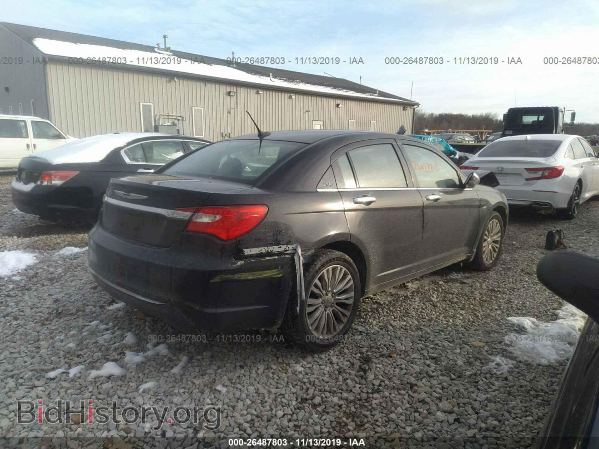 2012 CHRYSLER 200 - VIN: 1C3CCBCB5CN246373 - Фото 4