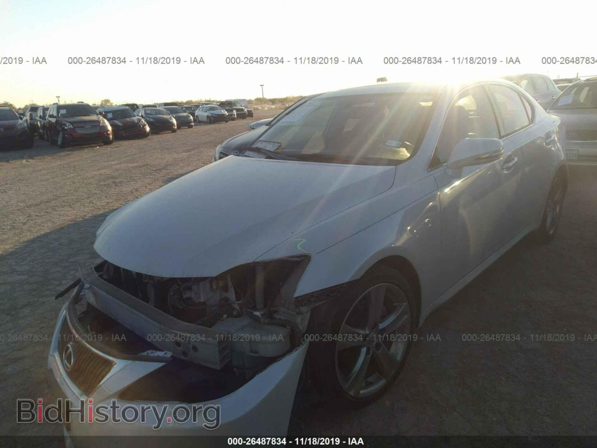 2011 LEXUS IS - VIN: JTHBF5C29B5154146 - Фото 2