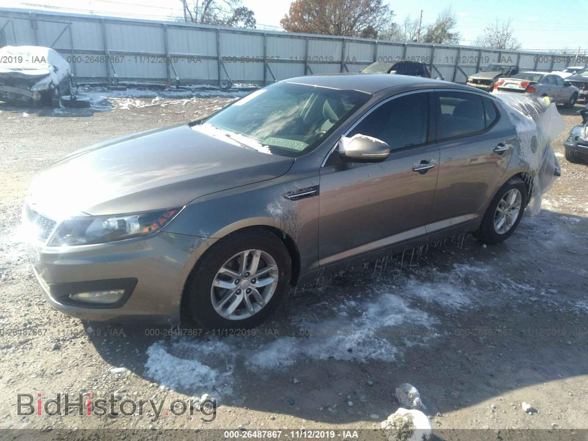 2013 KIA OPTIMA - VIN: 5XXGM4A75DG216341 - Фото 2