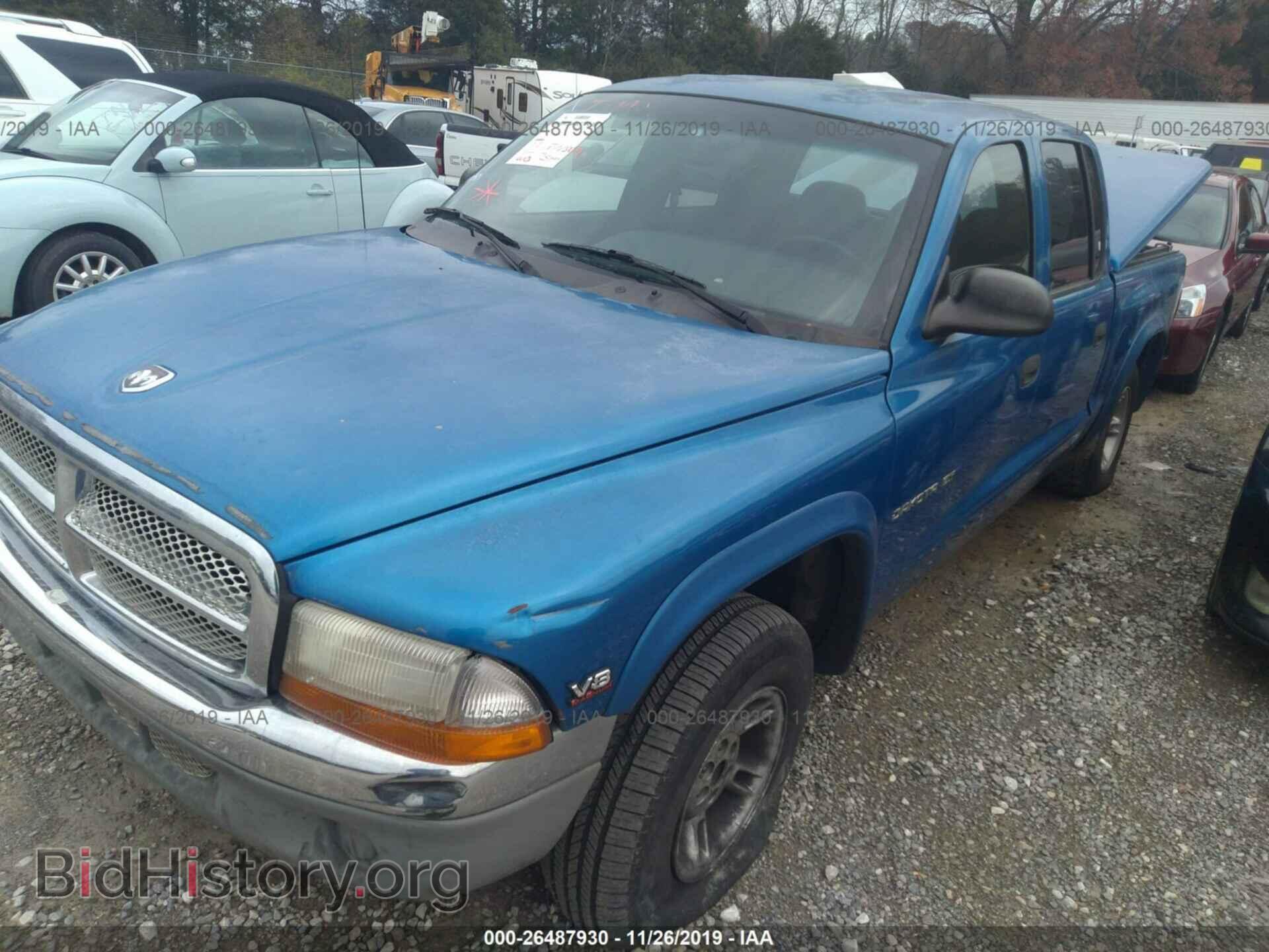 2000 DODGE DAKOTA - VIN: 1B7GL2AN7YS743167 - Фото 2