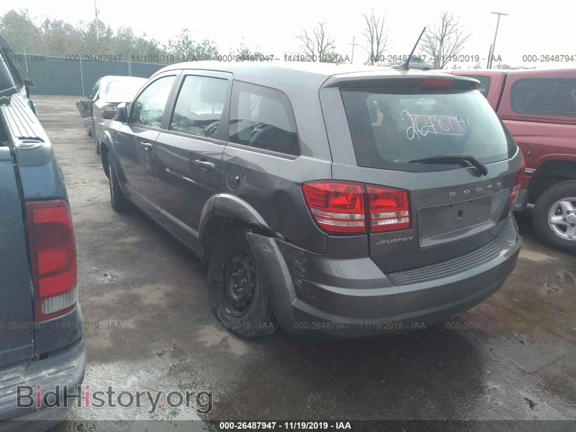 2012 DODGE JOURNEY - VIN: 3C4PDCAB7CT198541 - Фото 3