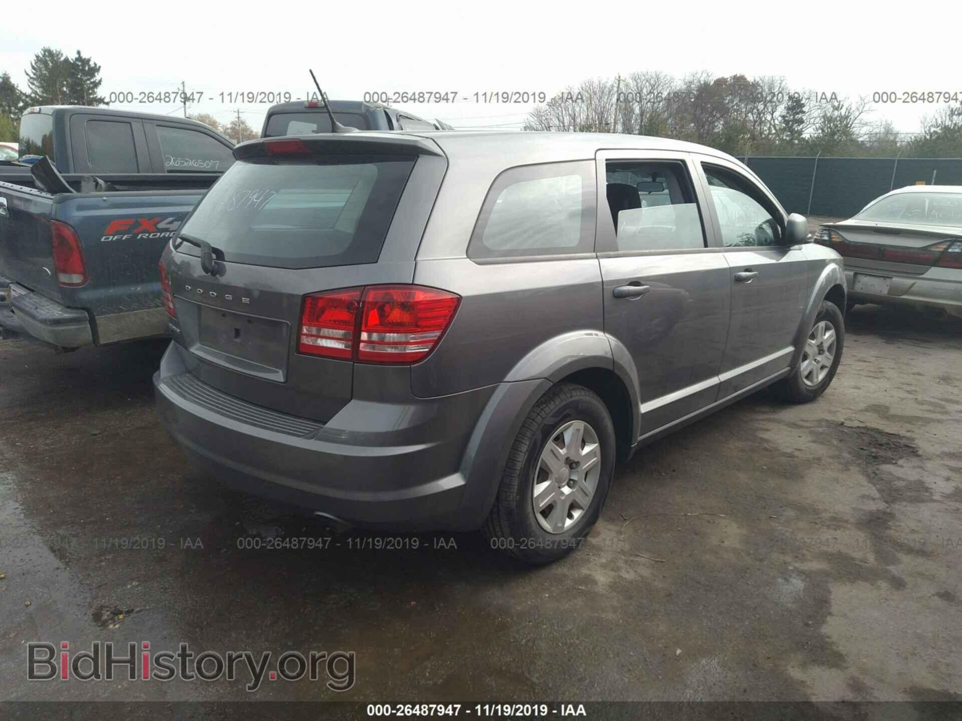 2012 DODGE JOURNEY - VIN: 3C4PDCAB7CT198541 - Фото 4