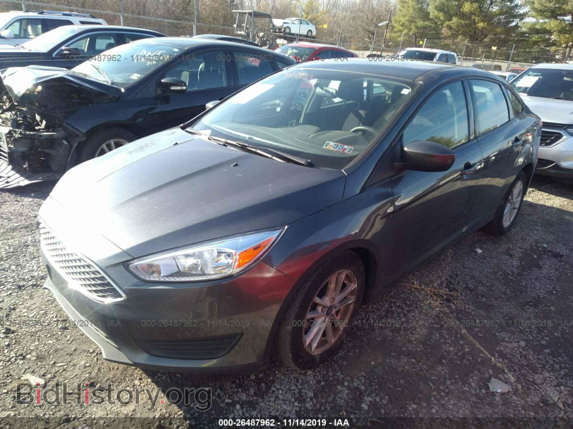 2018 FORD FOCUS - VIN: 1FADP3F26JL208297 - Фото 2
