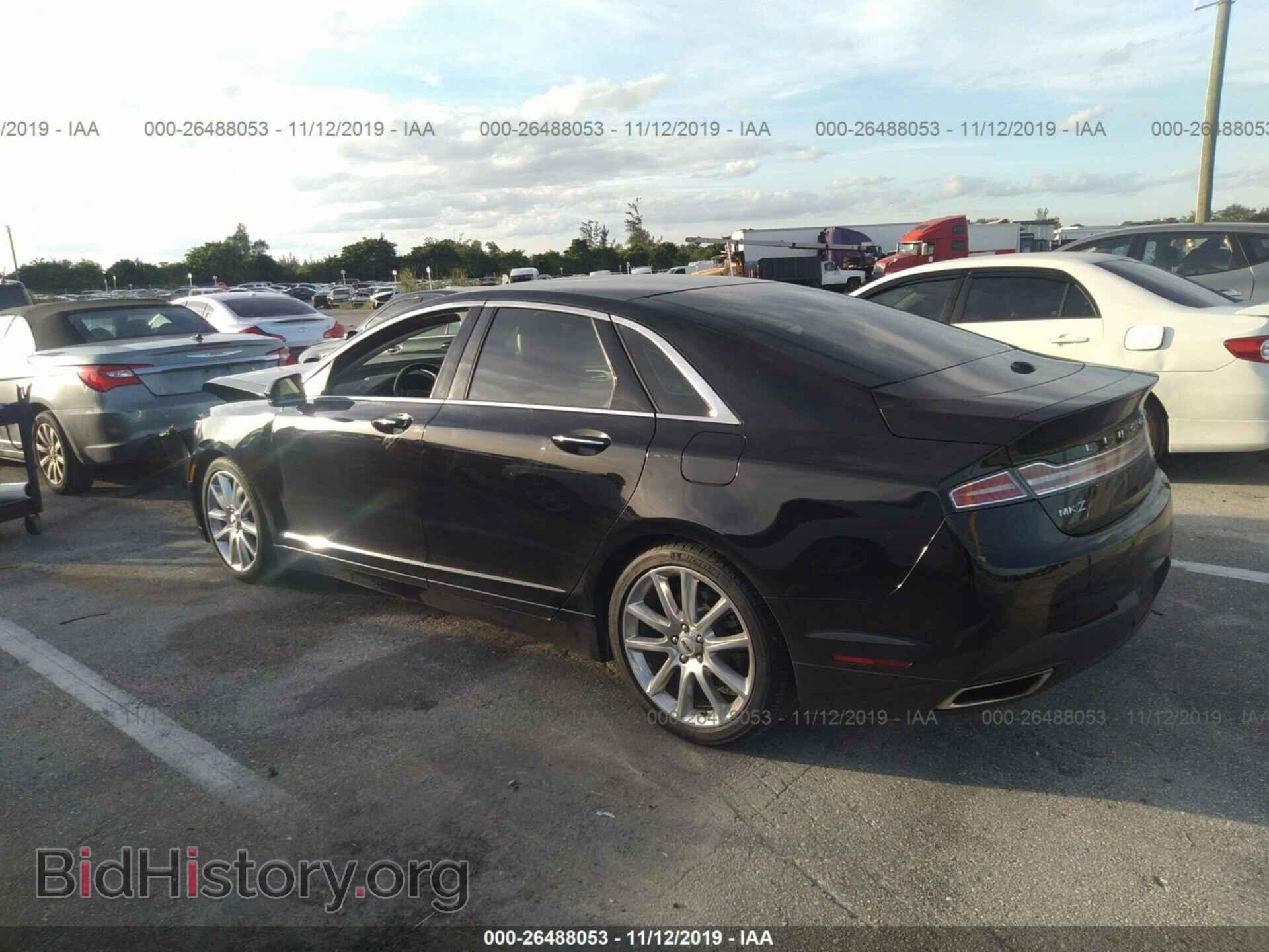 2016 LINCOLN MKZ - VIN: 3LN6L2G97GR616611 - Photo 3